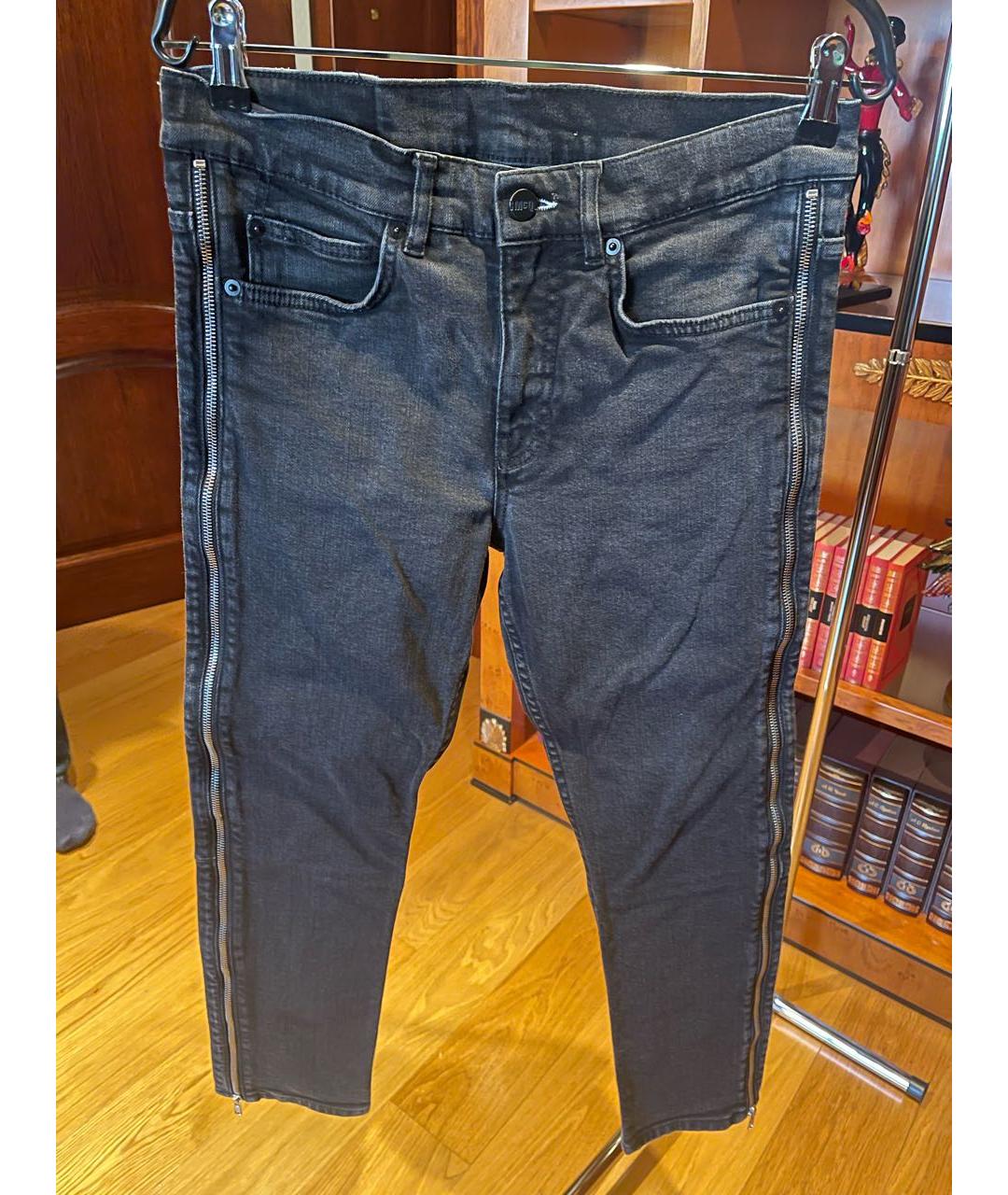 ALEXANDER MCQUEEN Черные джинсы скинни, фото 7