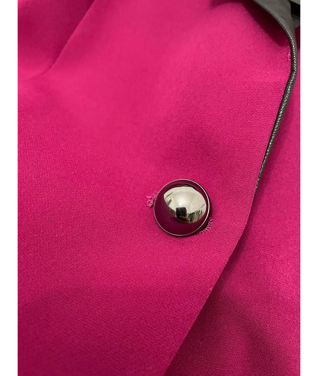 LIU JO Розовый вискозный жакет/пиджак, фото 8