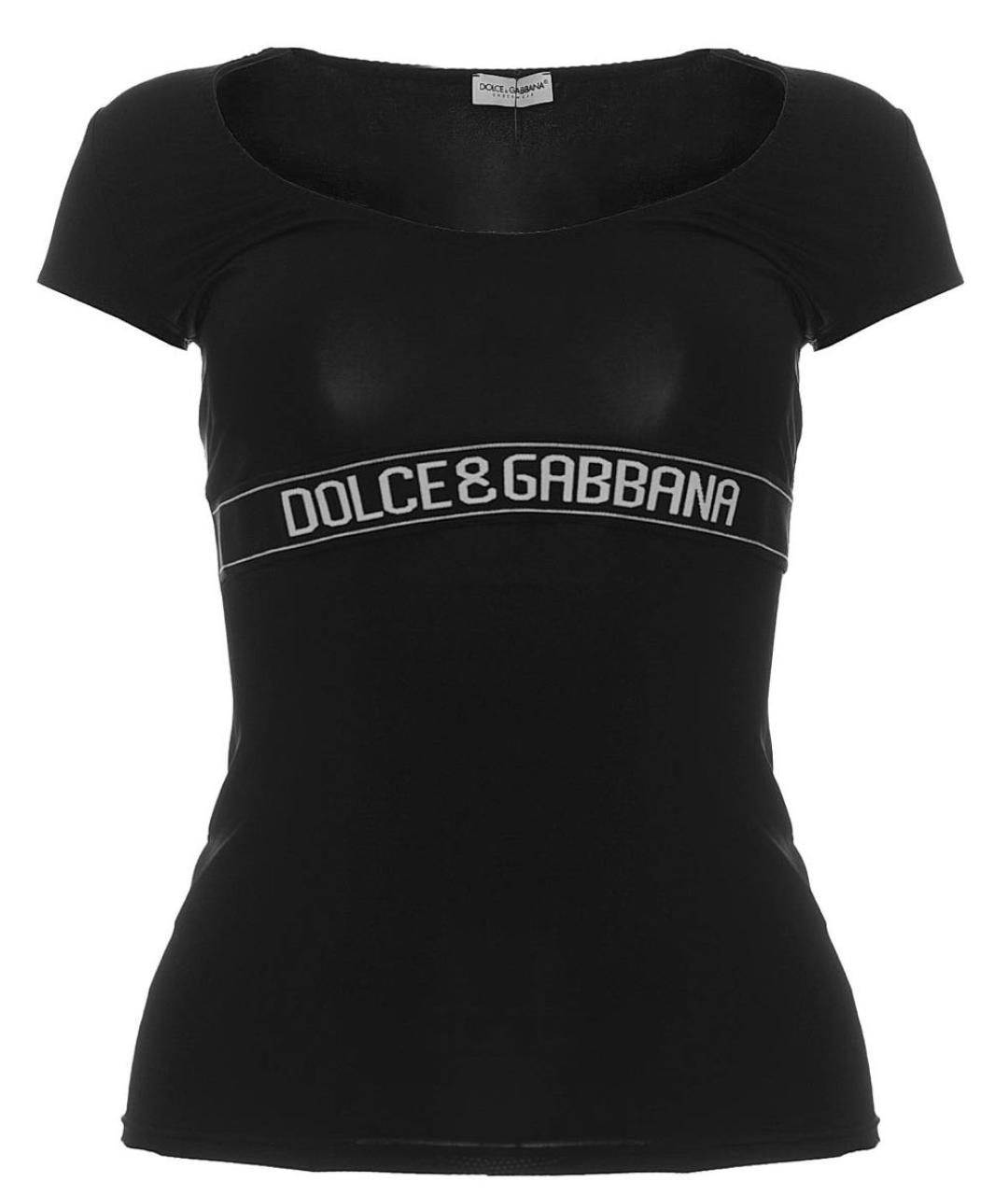 DOLCE&GABBANA Черная футболка, фото 9