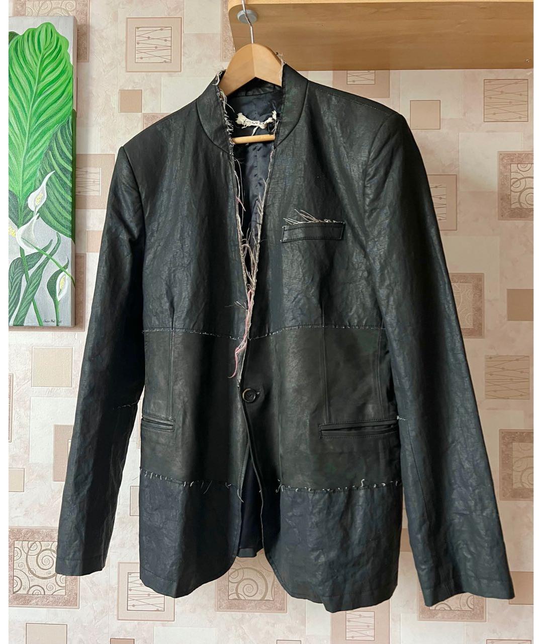 GIORGIO BRATO Черный льняной пиджак, фото 9