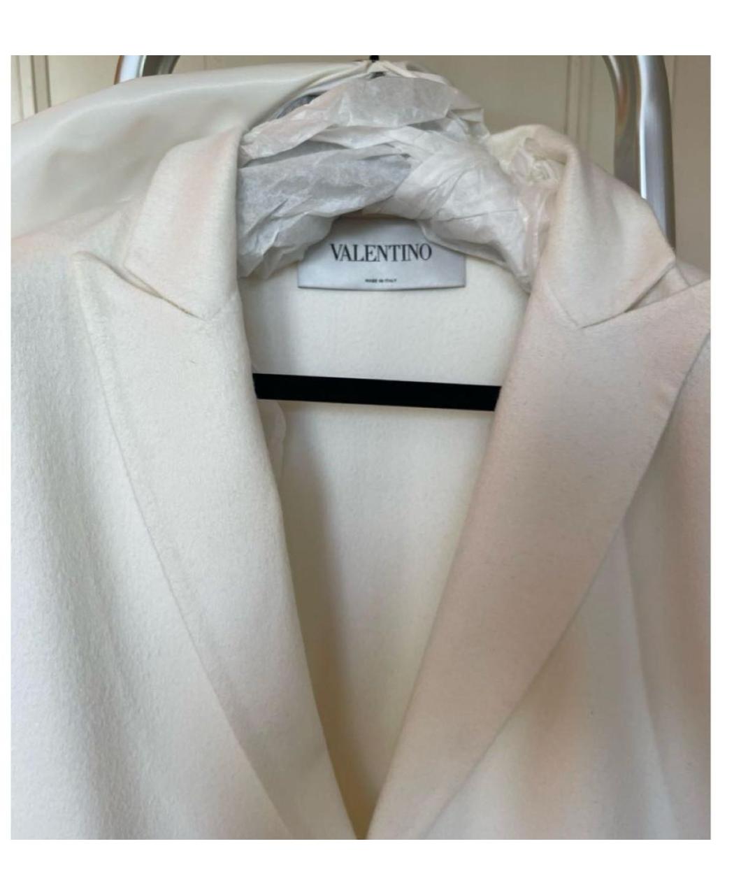 VALENTINO Белое пальто, фото 3