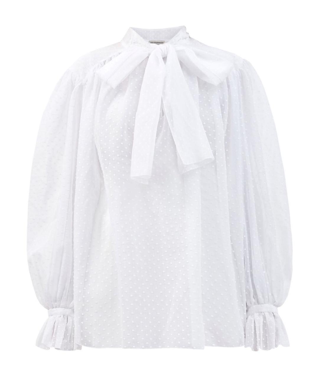 VIKA GAZINSKAYA Белая блузы, фото 3