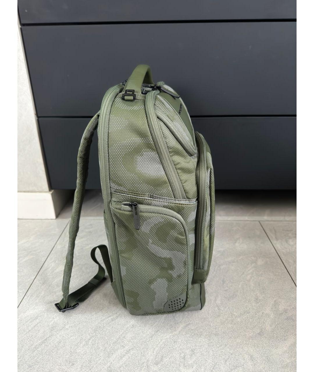 PIQUADRO Зеленый синтетический рюкзак, фото 2