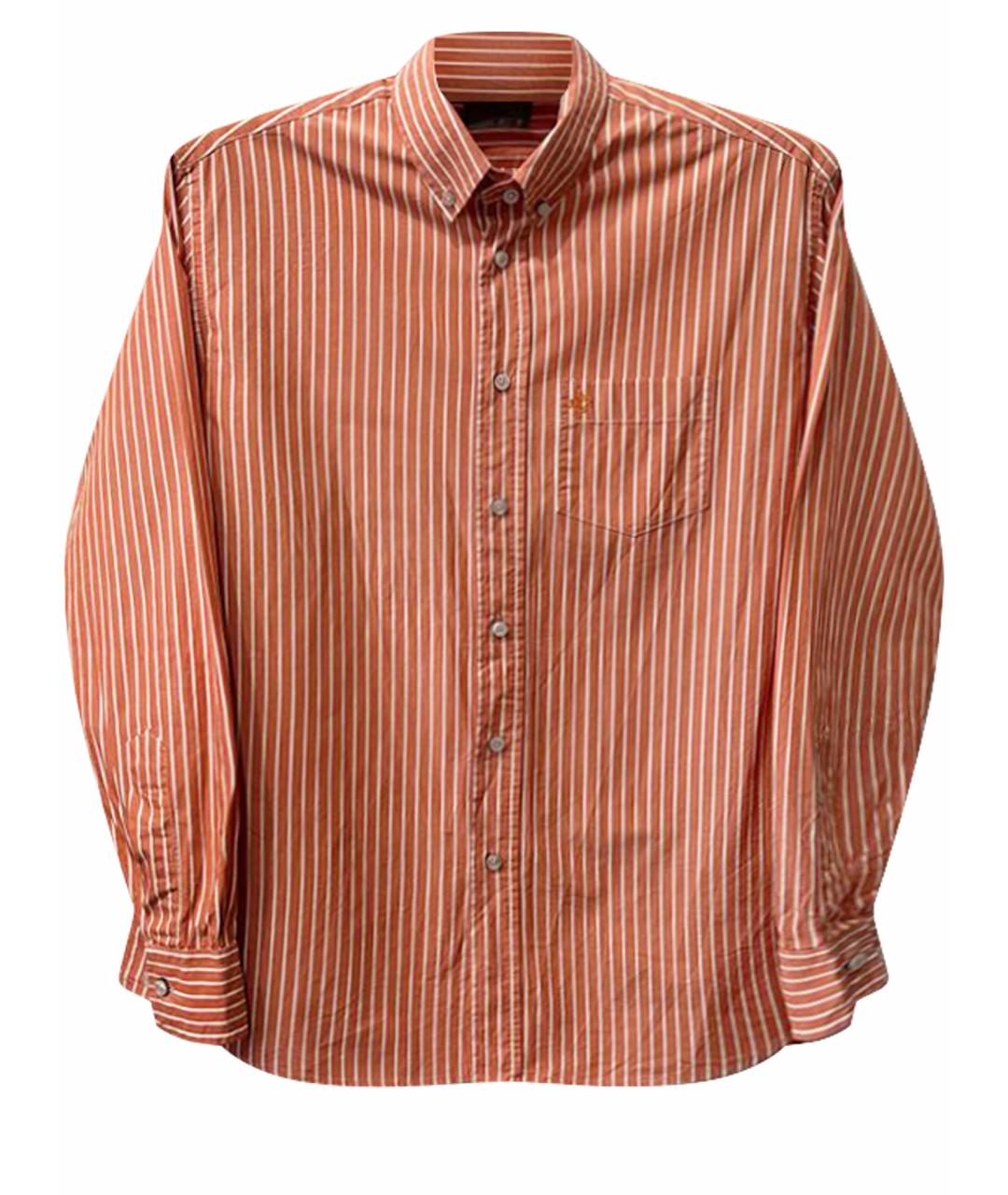CHRISTIAN DIOR PRE-OWNED Оранжевая хлопко-полиэстеровая кэжуал рубашка, фото 1