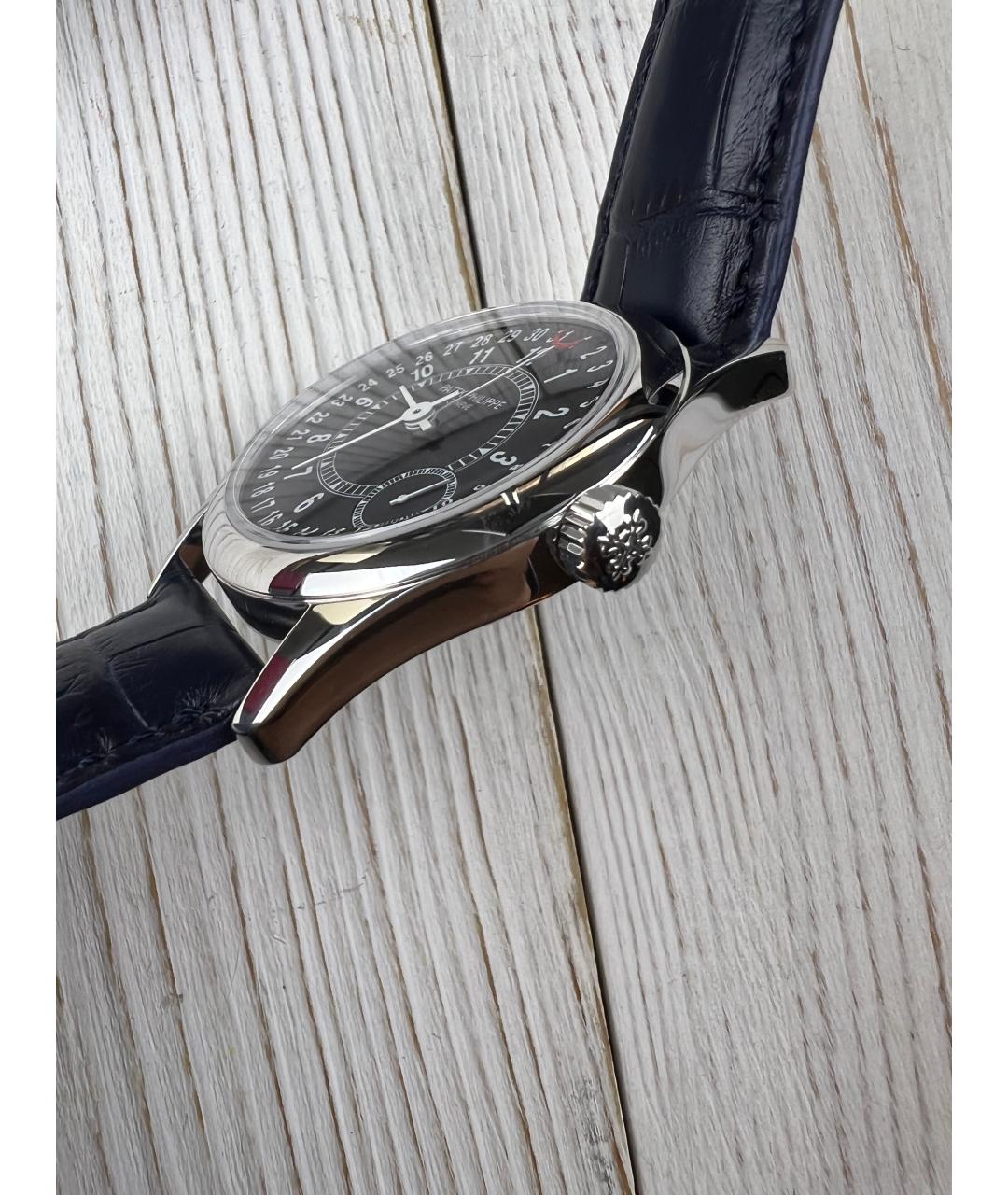 PATEK PHILIPPE Черные часы из белого золота, фото 4