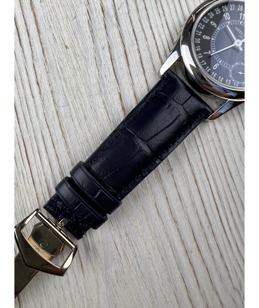 PATEK PHILIPPE Черные часы из белого золота, фото 6