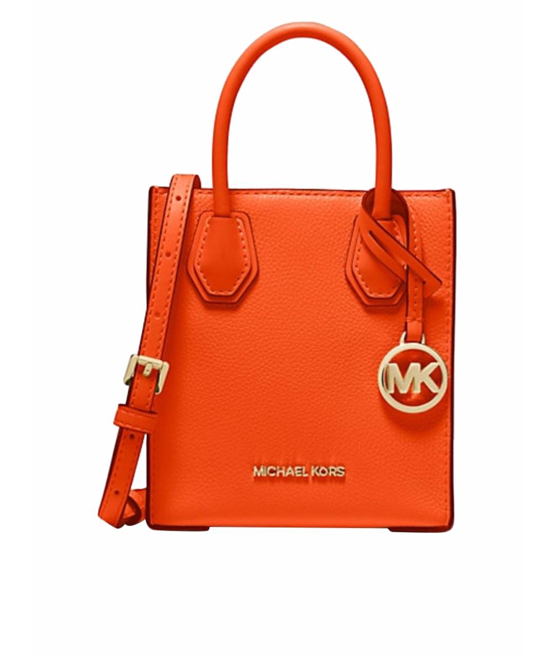 MICHAEL KORS Оранжевая сумка через плечо, фото 1