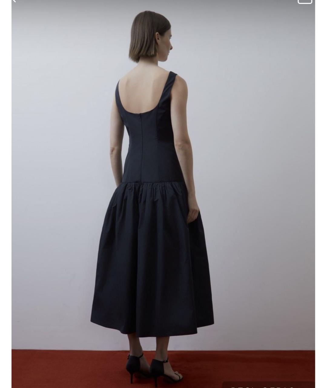 12 STOREEZ Черное полиэстеровое коктейльное платье, фото 3