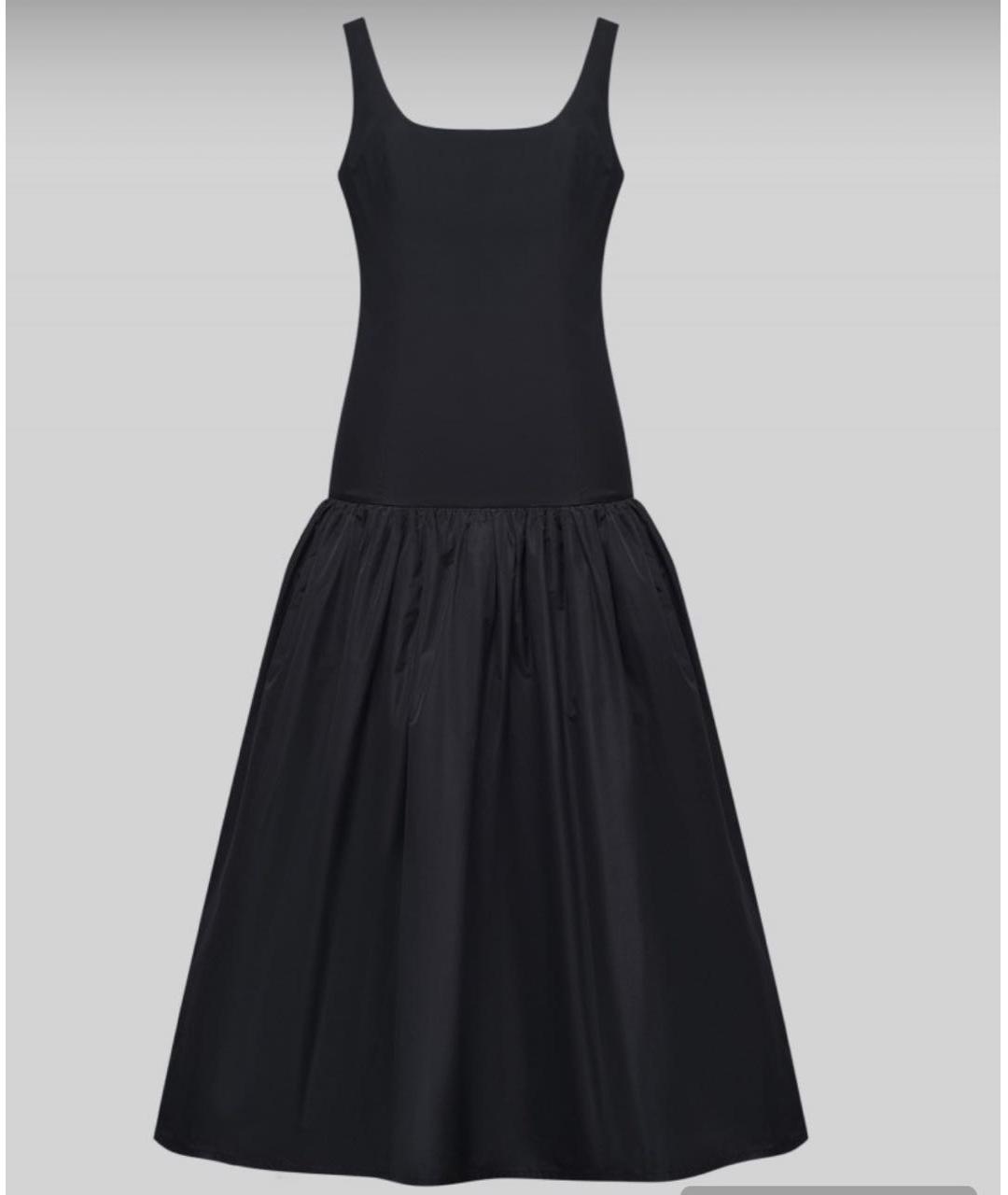 12 STOREEZ Черное полиэстеровое коктейльное платье, фото 5