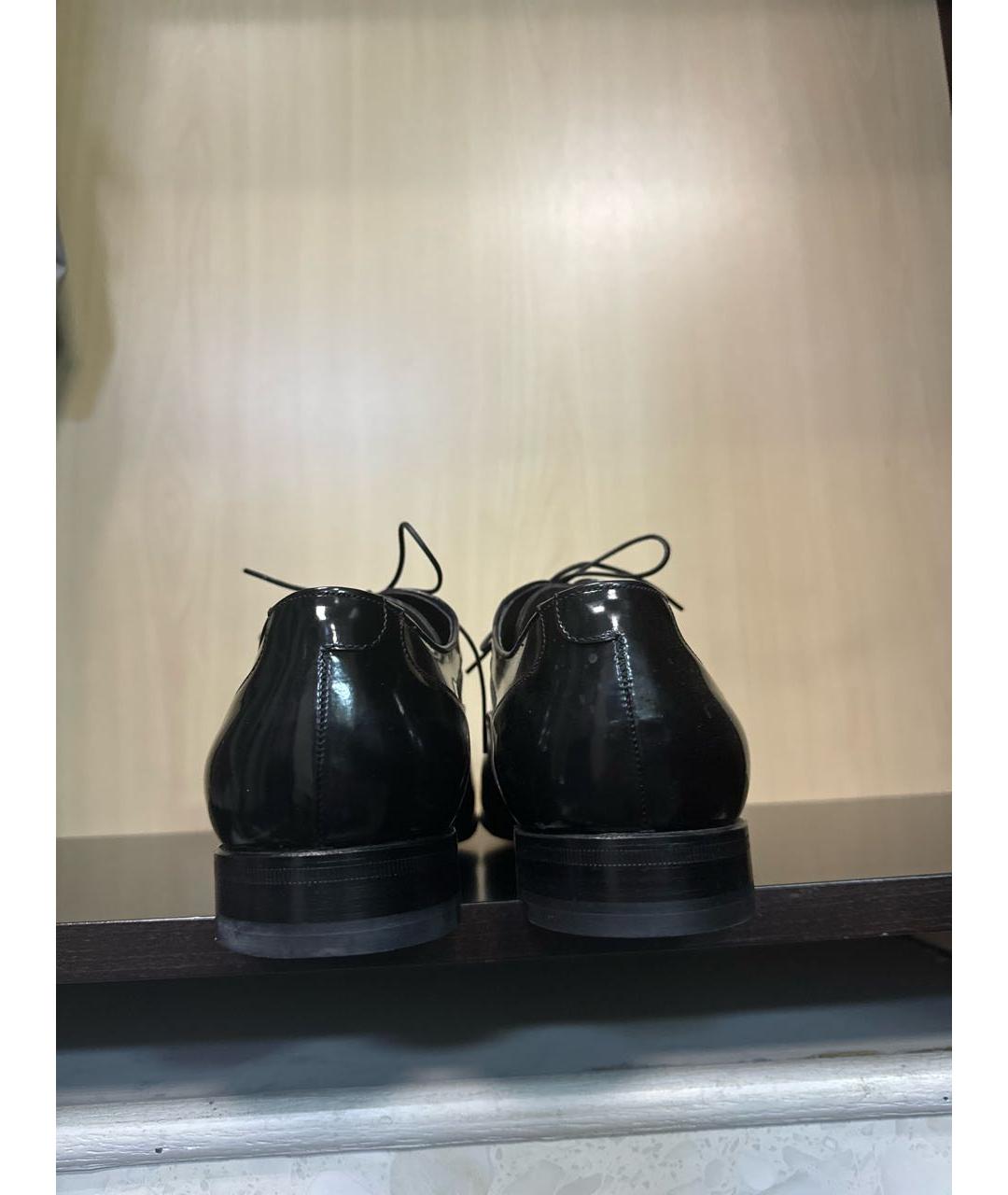MORESCHI Серые кожаные туфли, фото 4