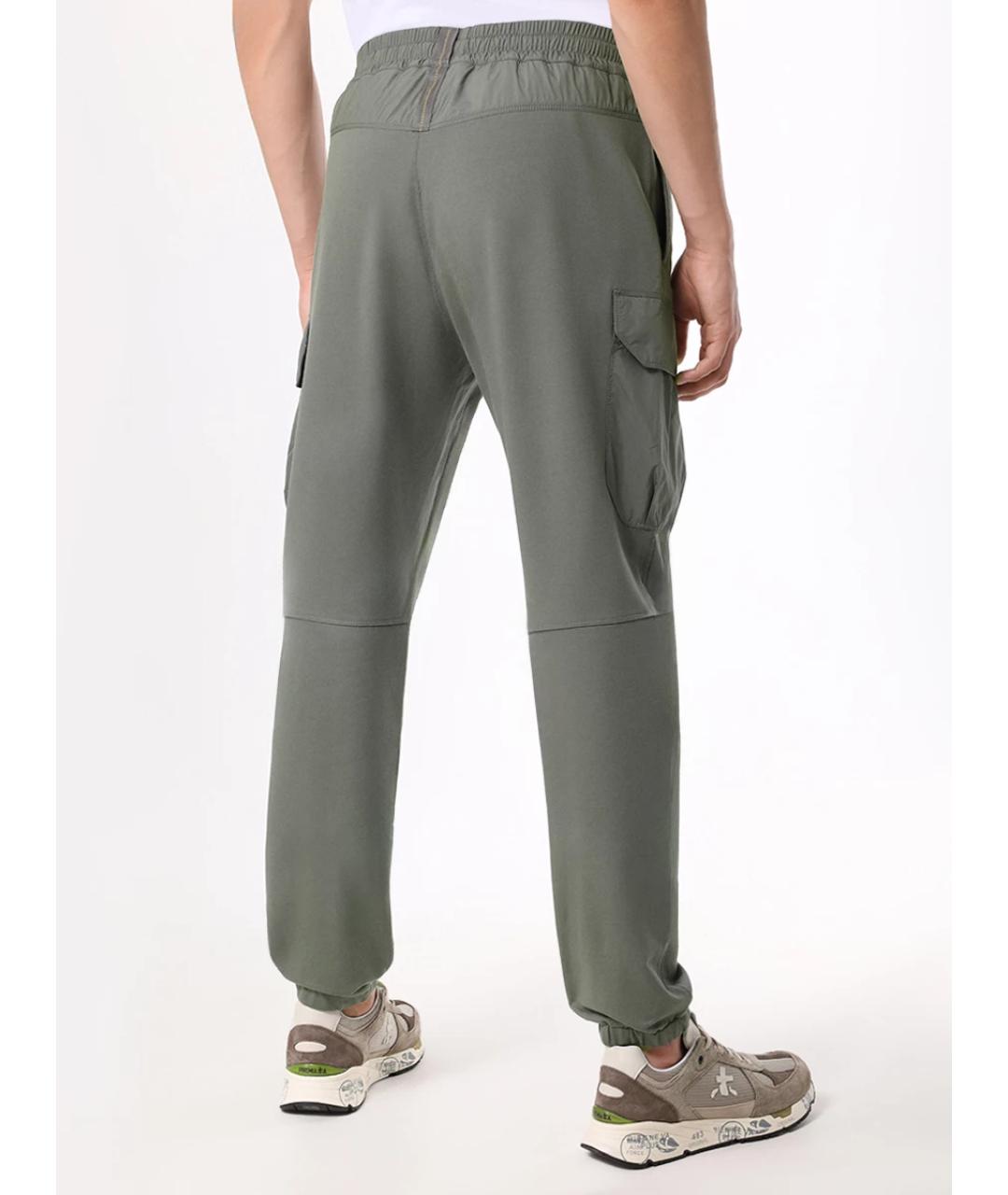 PARAJUMPERS Зеленые брюки чинос, фото 3