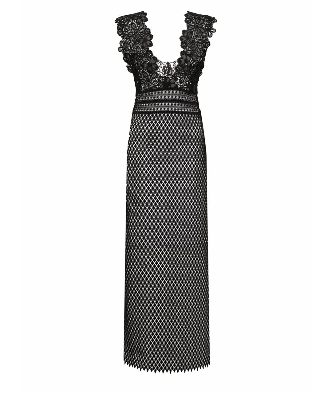 ERMANNO SCERVINO Черное полиэстеровое платье, фото 1