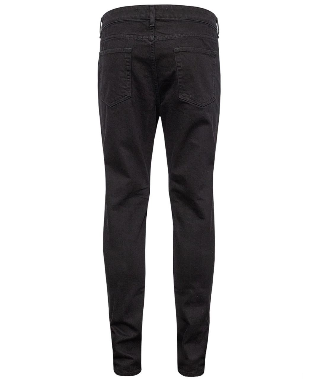 IRO Черные хлопковые прямые джинсы, фото 2