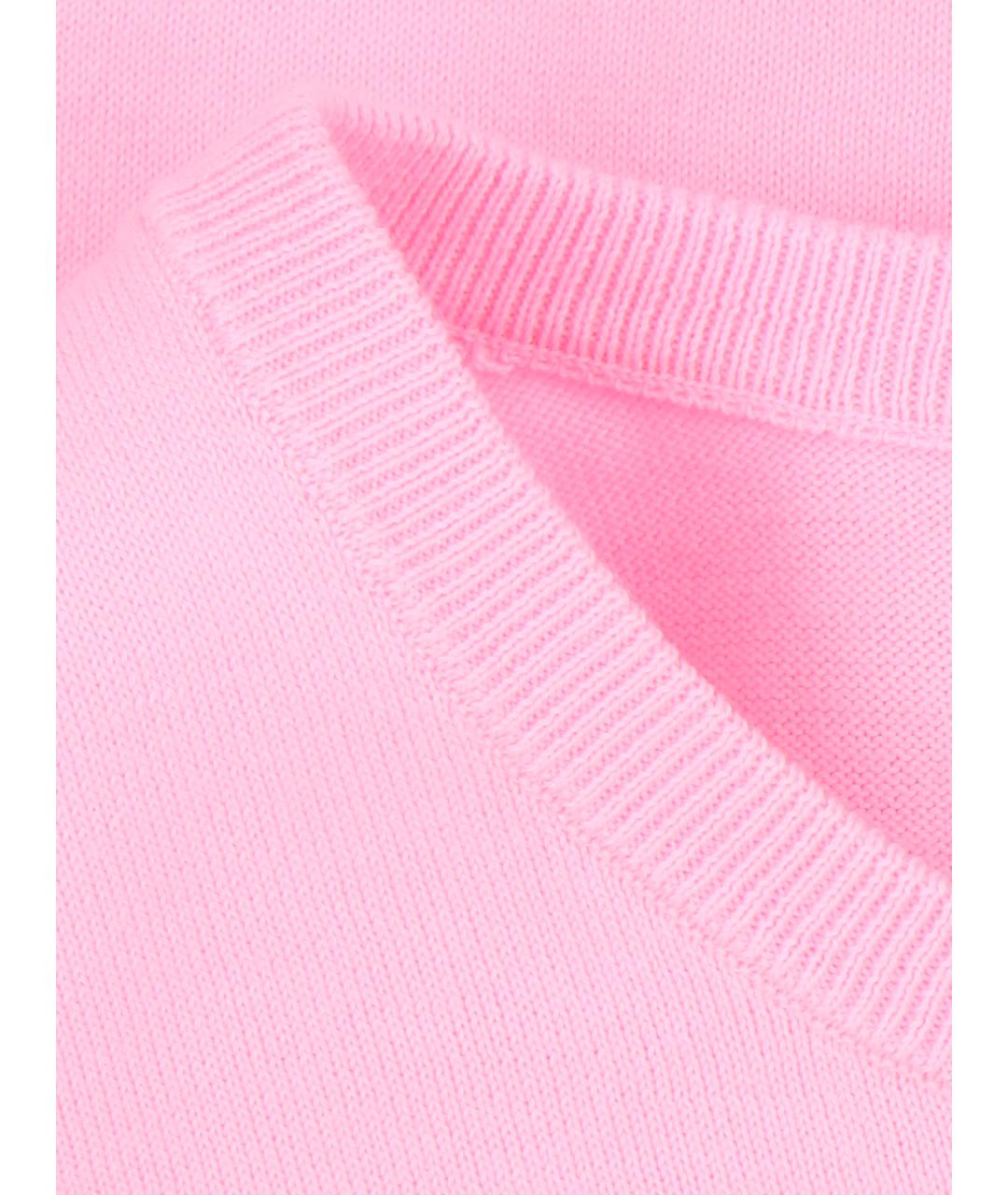 POLO RALPH LAUREN Розовый джемпер / свитер, фото 4