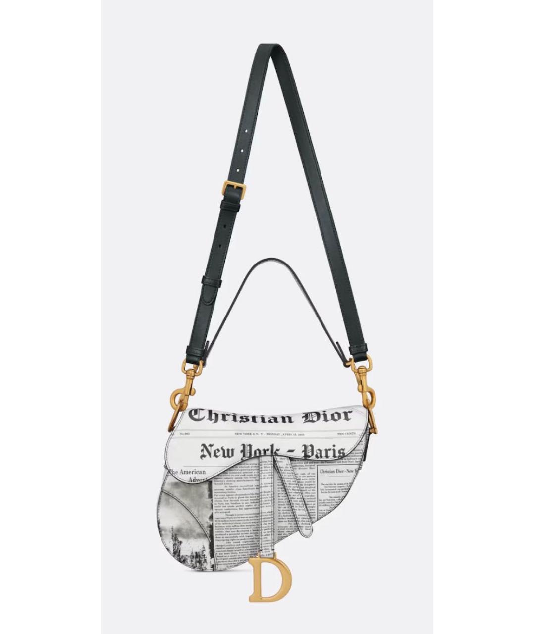 CHRISTIAN DIOR PRE-OWNED Кожаная сумка через плечо, фото 4
