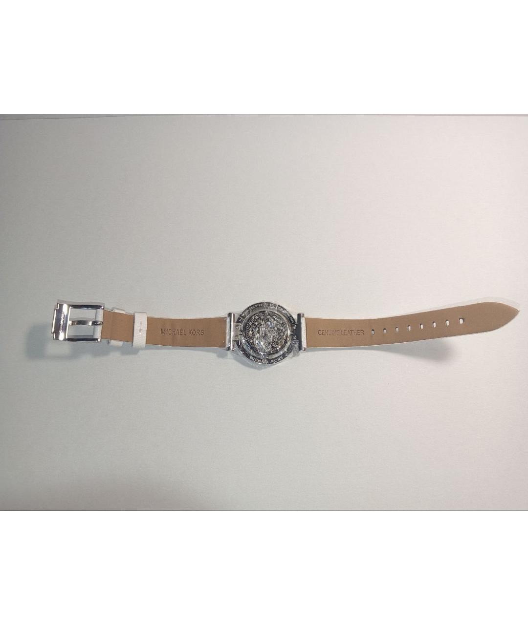 MICHAEL KORS Белые стальные часы, фото 3