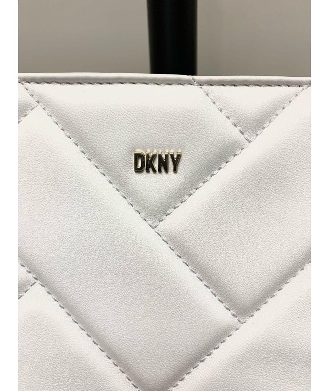 DKNY Белая сумка тоут, фото 2