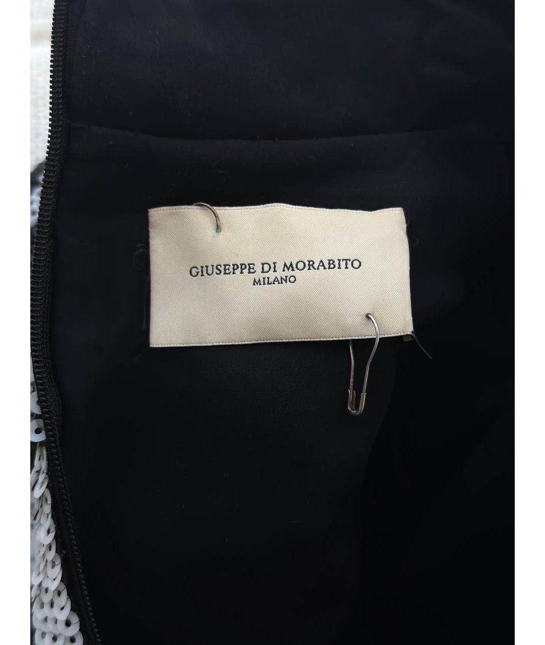GIUSEPPE DI MORABITO Черное полиэстеровое вечернее платье, фото 3