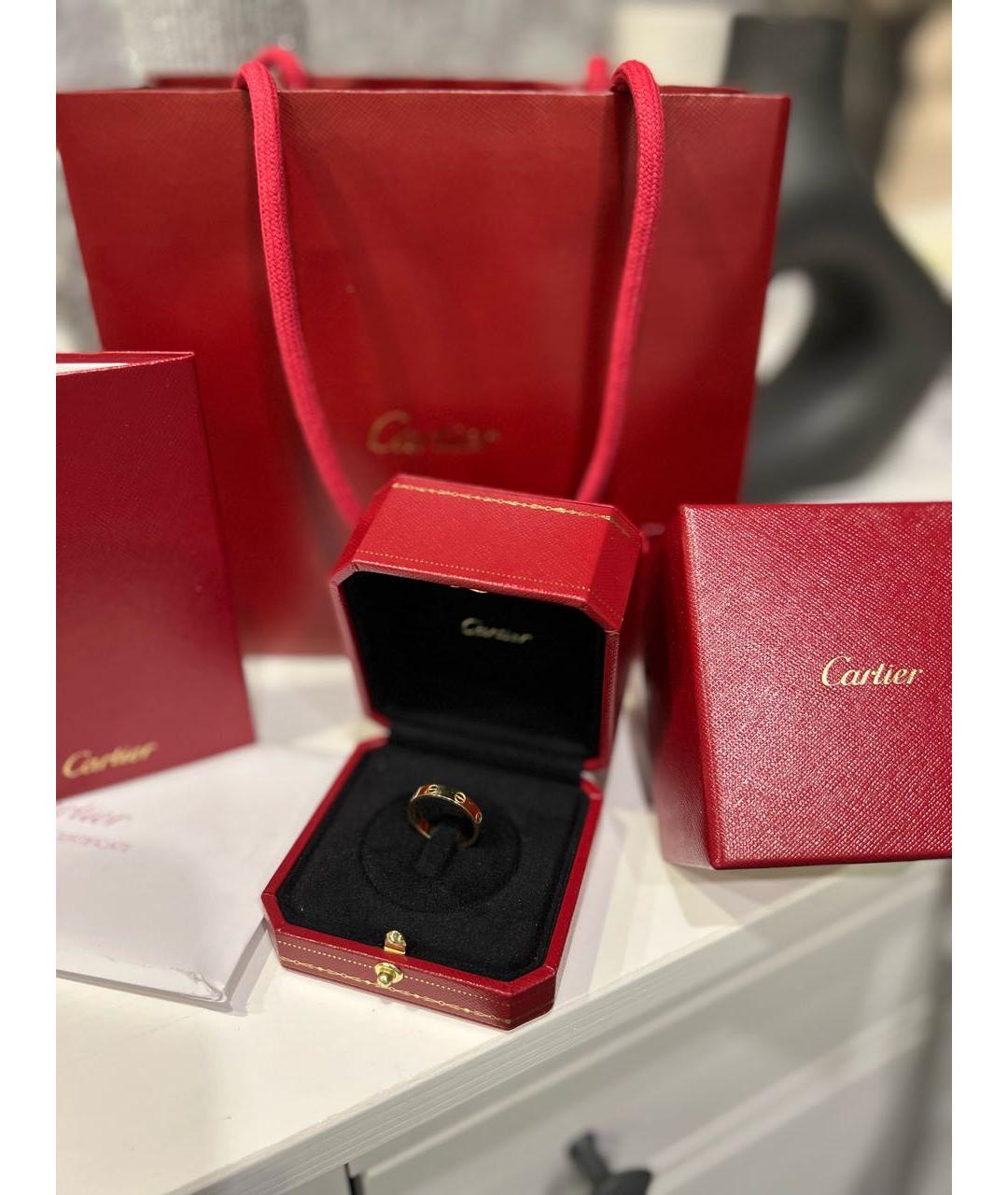 CARTIER Золотое кольцо из желтого золота, фото 4