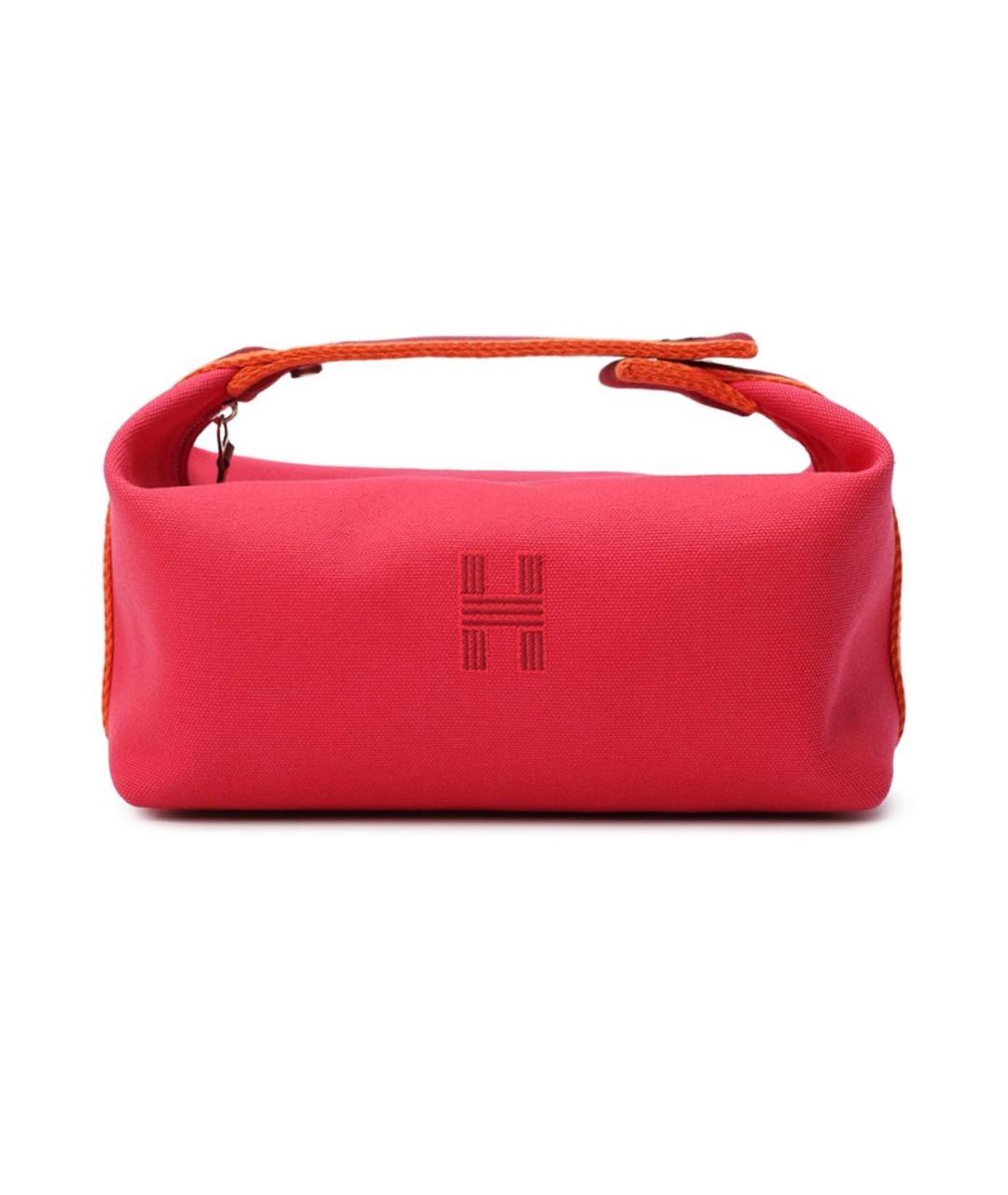 HERMES PRE-OWNED Фуксия косметичка, фото 1