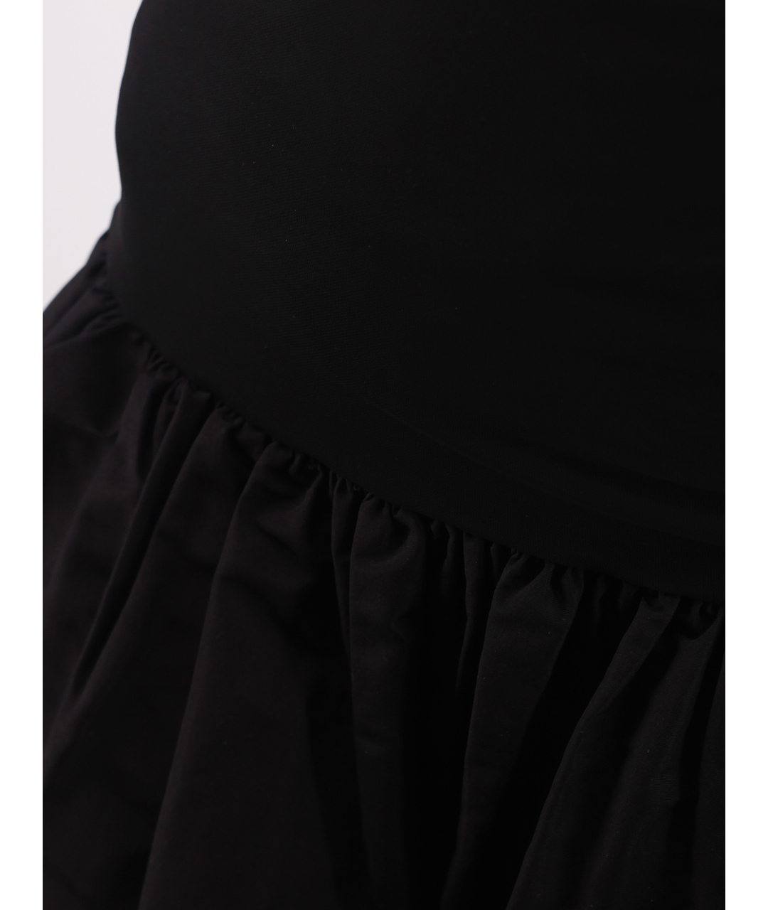 MIU MIU Черная полиэстеровая юбка мини, фото 4