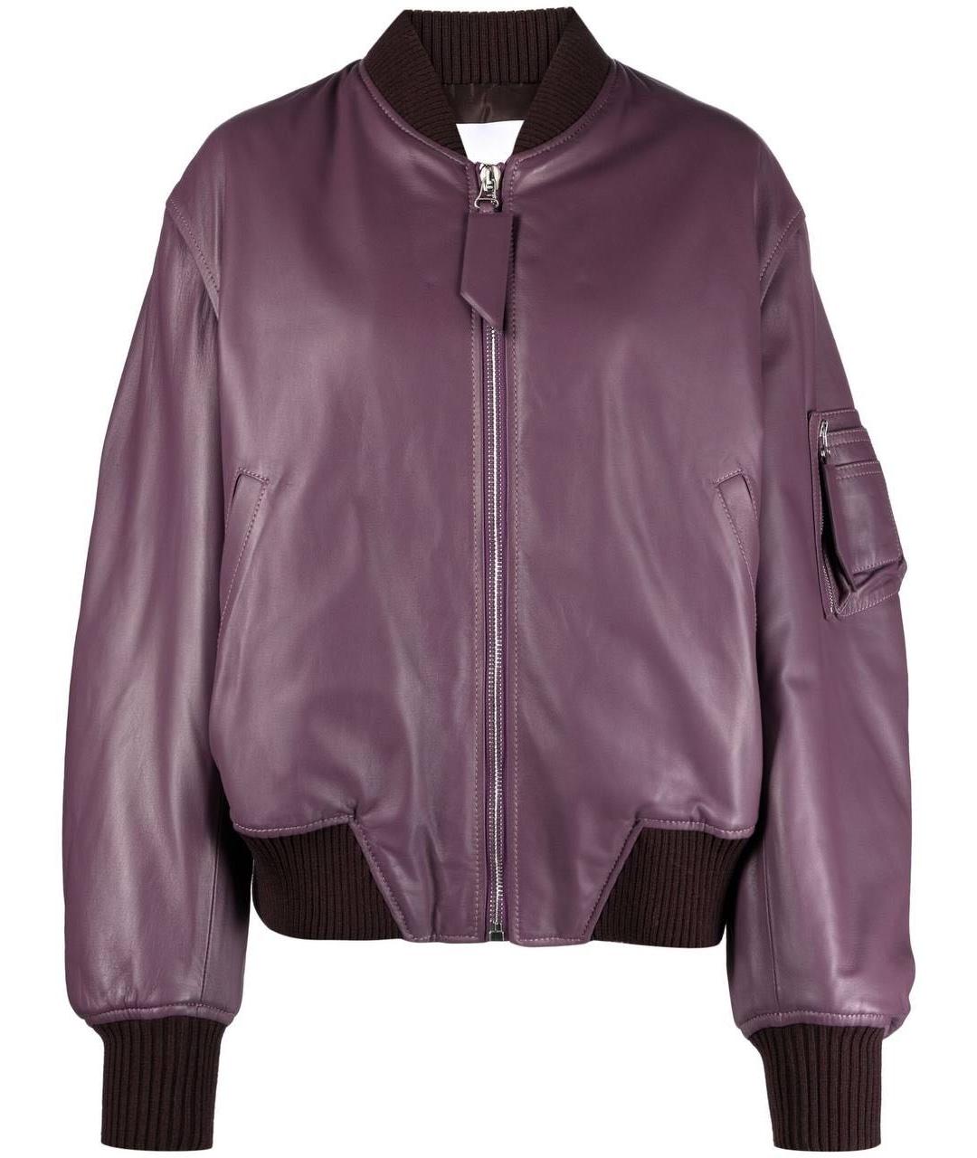 THE ATTICO Фиолетовая куртка, фото 1
