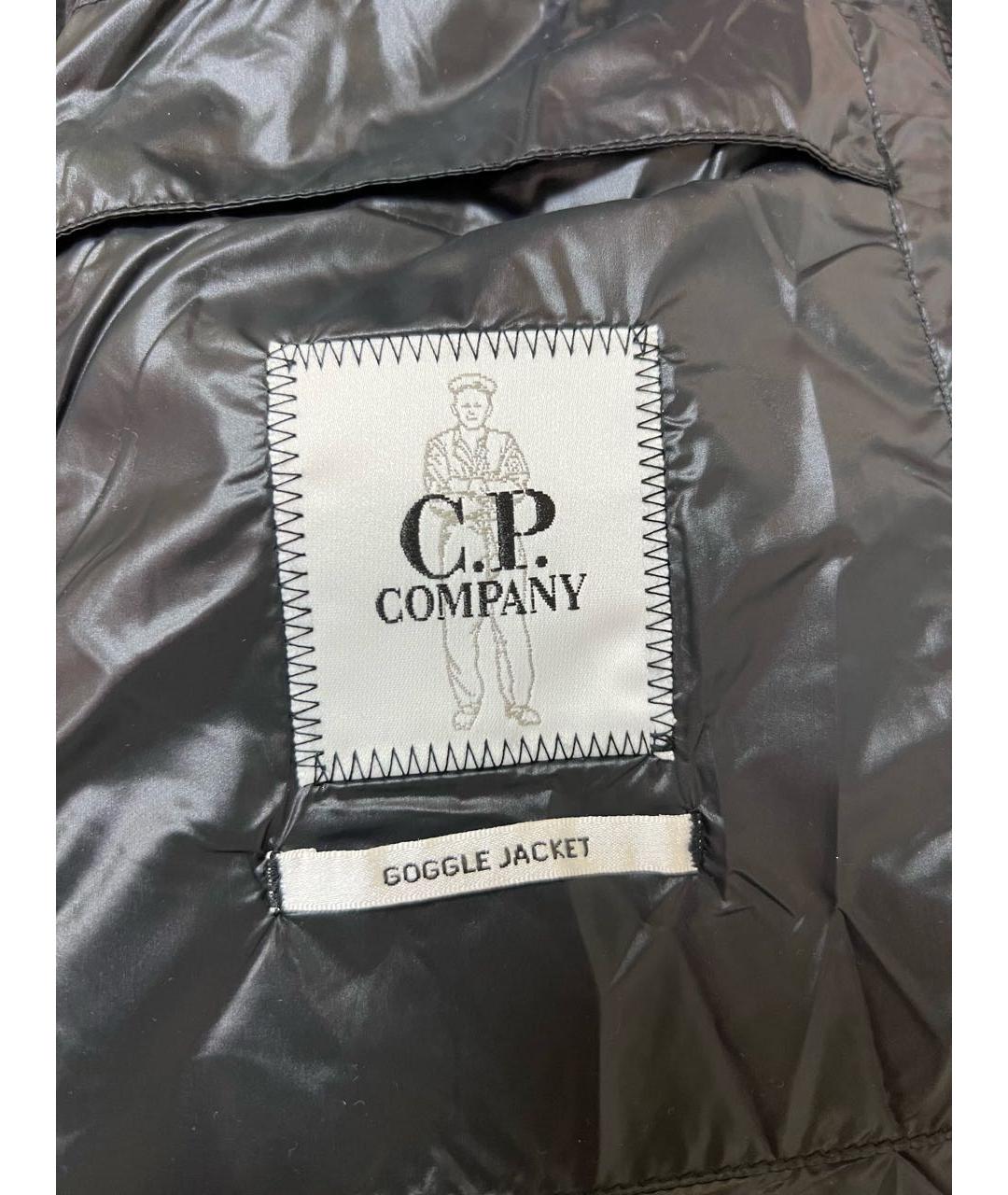 CP COMPANY Черная полиамидовая куртка, фото 7