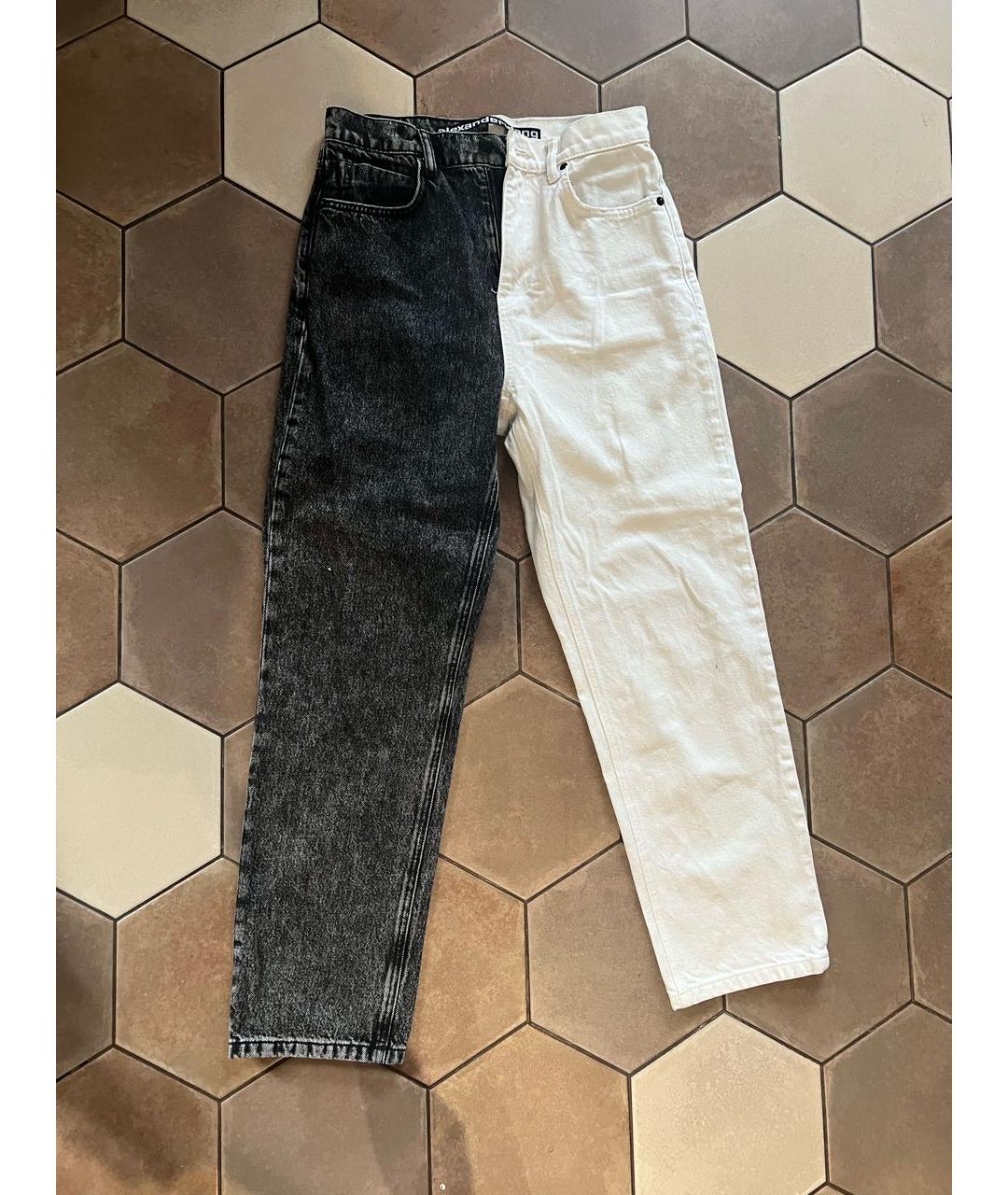 ALEXANDER WANG Мульти хлопковые джинсы слим, фото 2