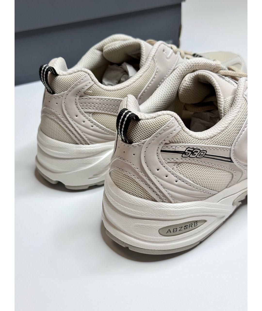 NEW BALANCE Бежевые кроссовки, фото 5