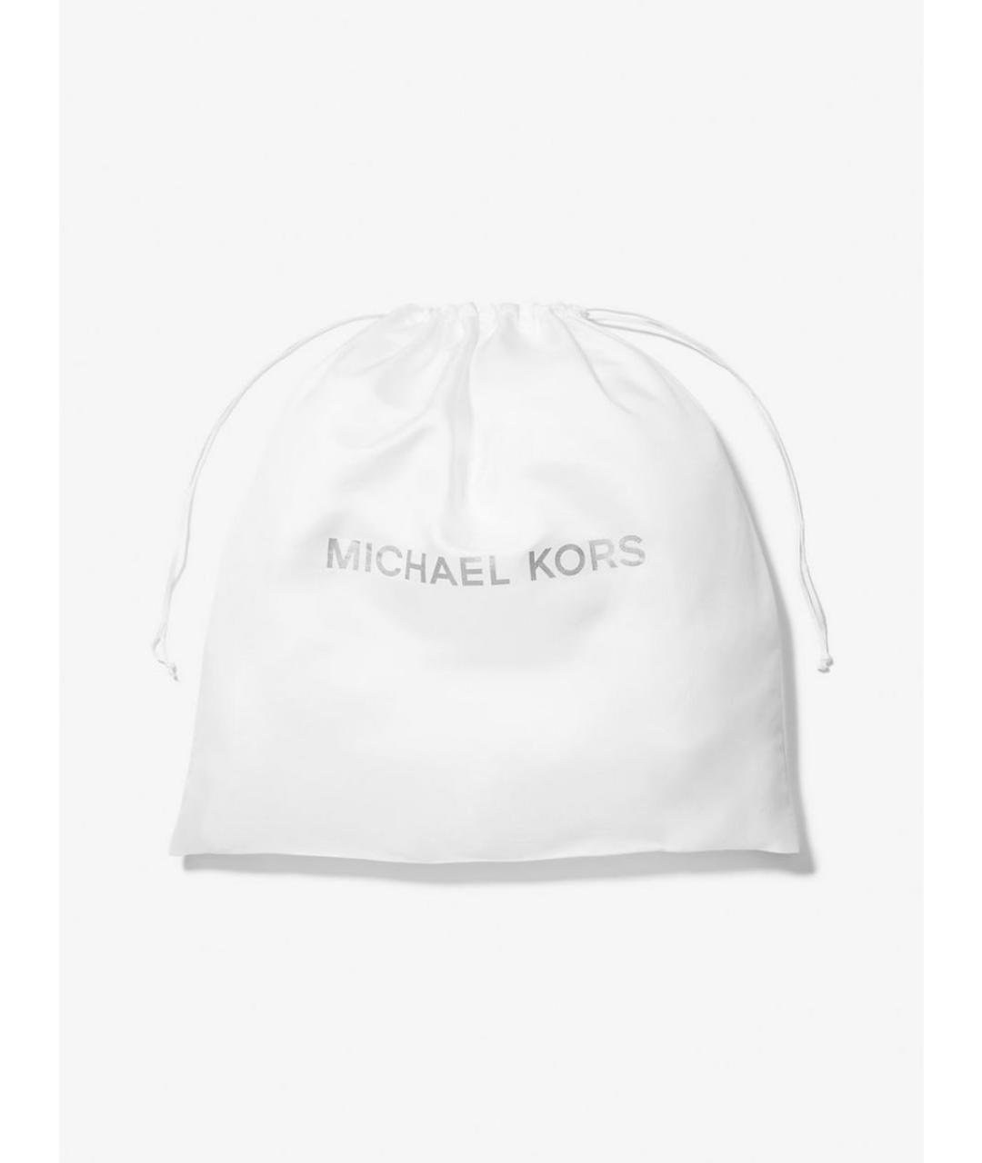 MICHAEL KORS Черная сумка через плечо из искусственной кожи, фото 9