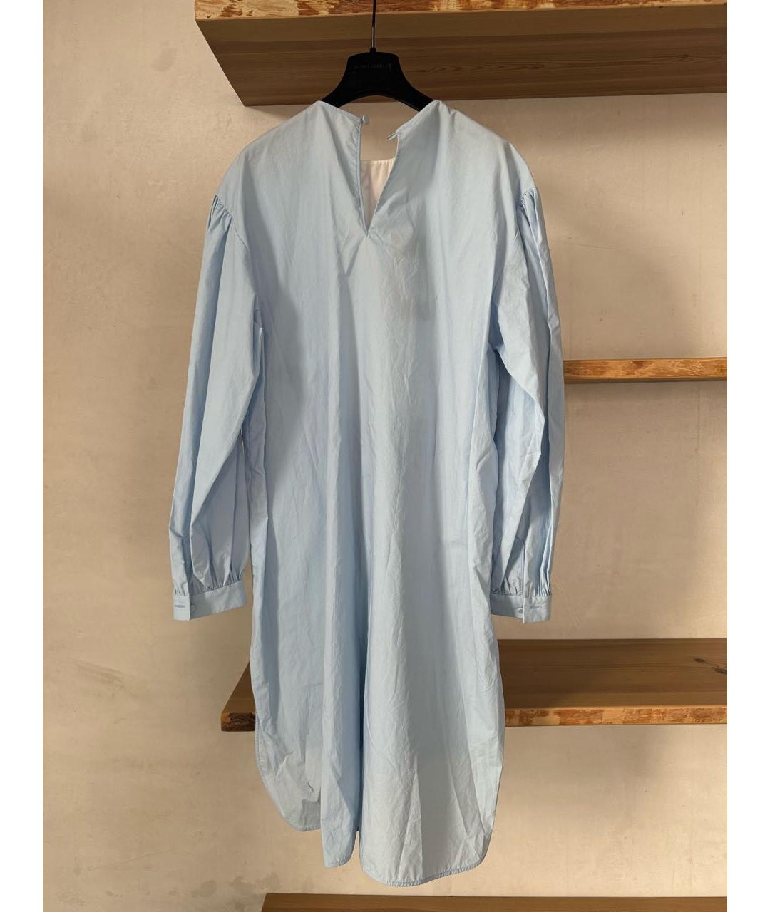 GUCCI Голубое хлопковое платье, фото 3