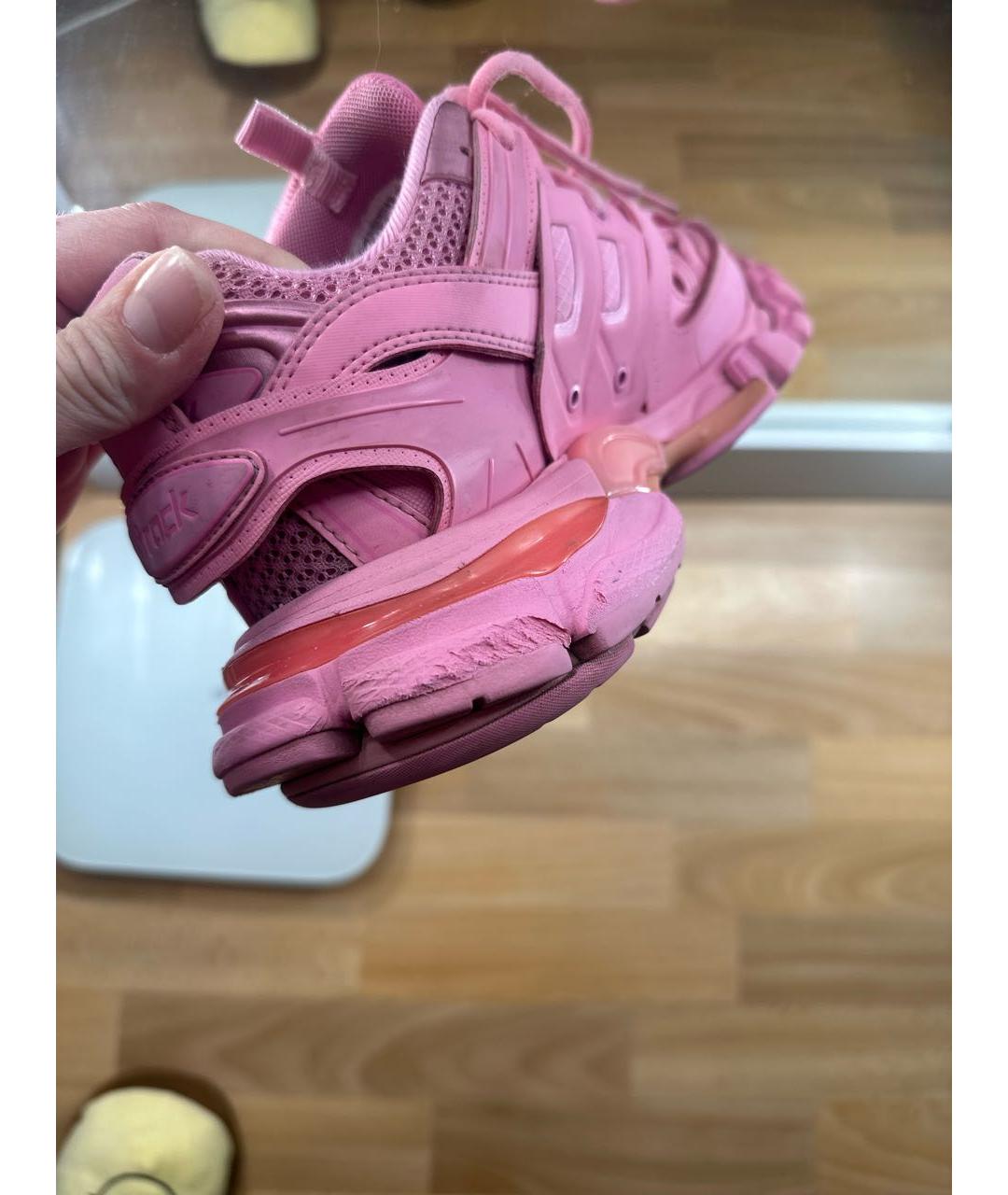 BALENCIAGA Розовые кроссовки, фото 6
