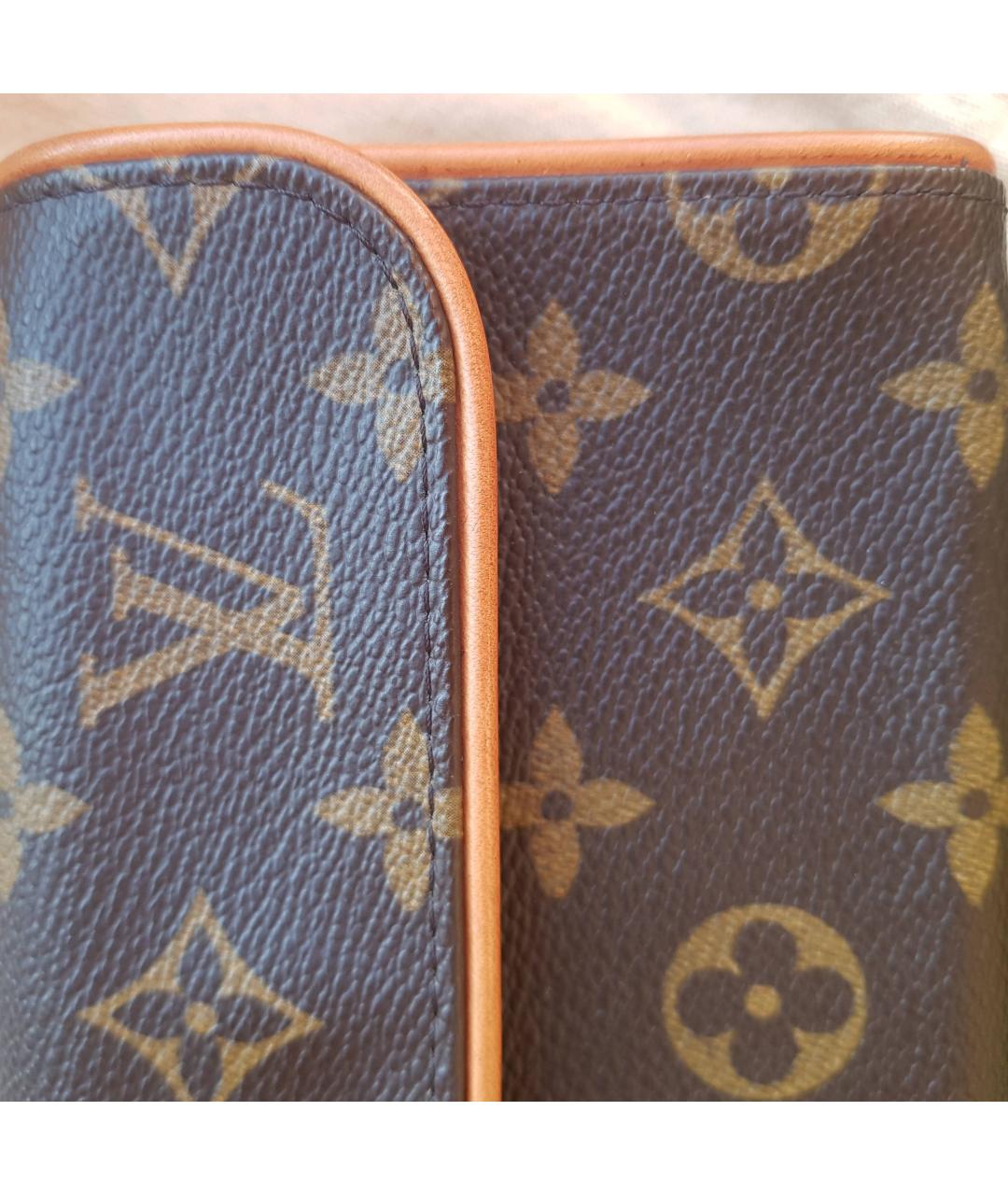 LOUIS VUITTON PRE-OWNED Коричневая поясная сумка, фото 2