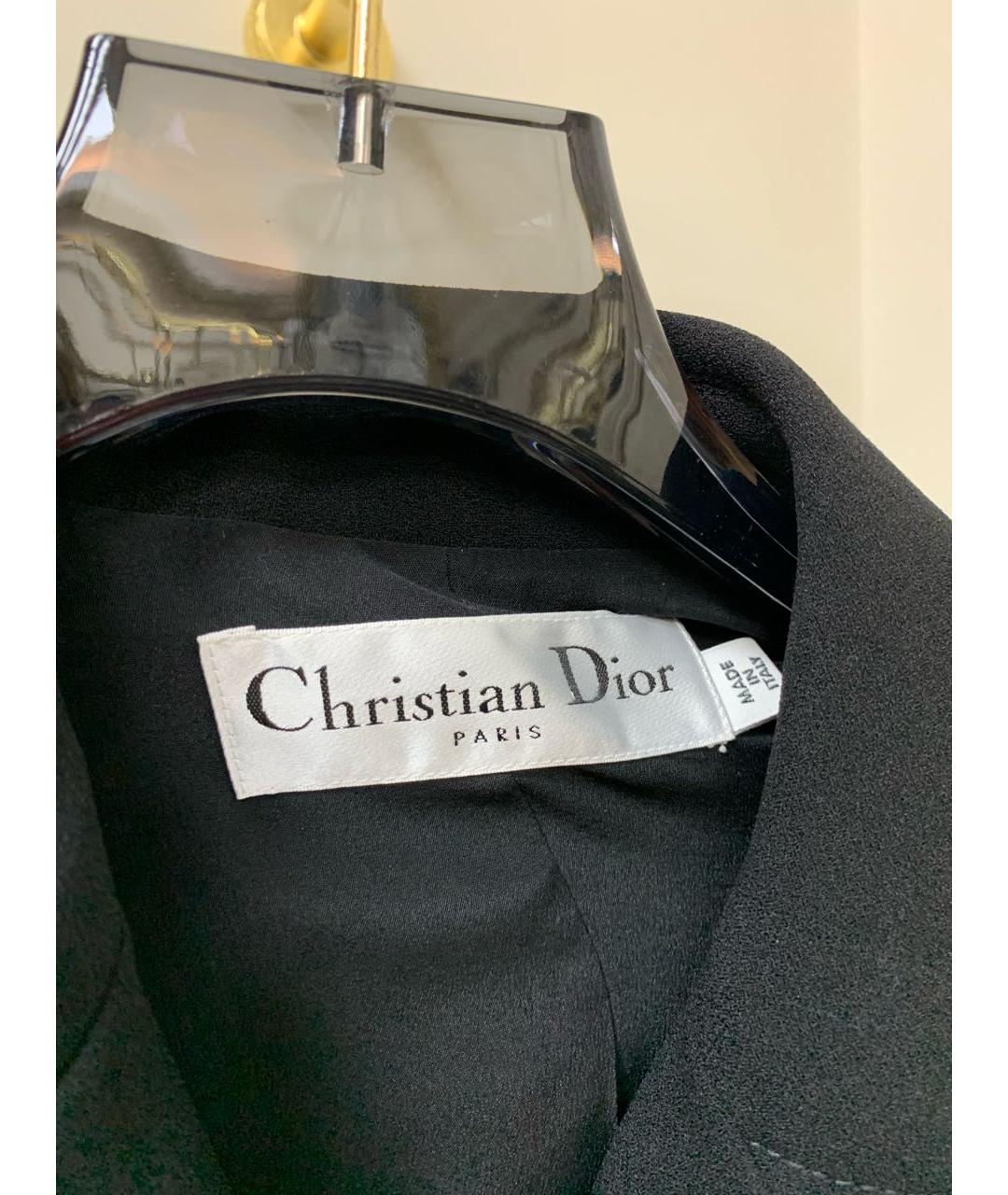 CHRISTIAN DIOR PRE-OWNED Черный жакет/пиджак, фото 7