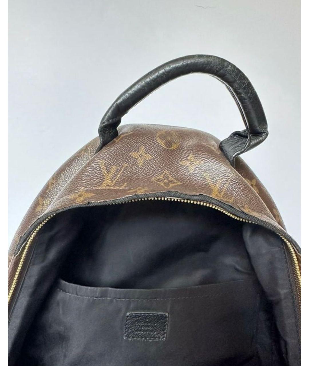 LOUIS VUITTON PRE-OWNED Коричневый рюкзак, фото 7