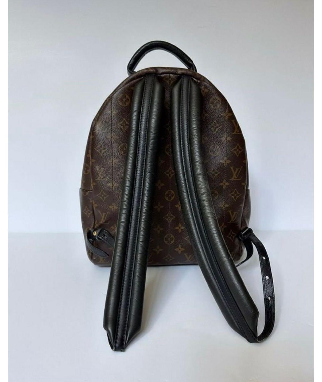 LOUIS VUITTON PRE-OWNED Коричневый рюкзак, фото 4