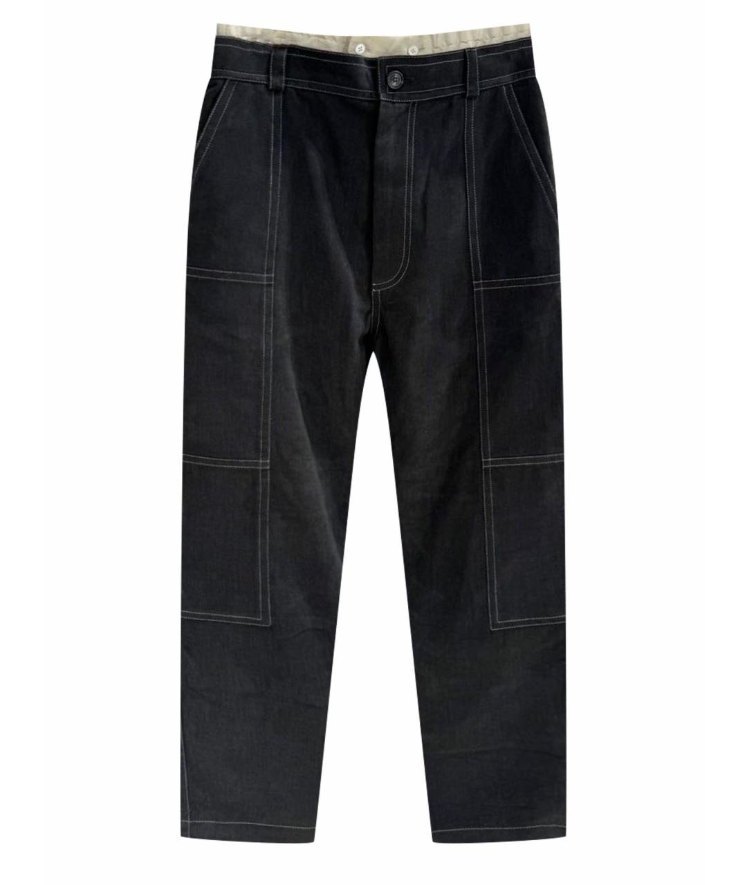 JACQUEMUS Черные прямые джинсы, фото 1