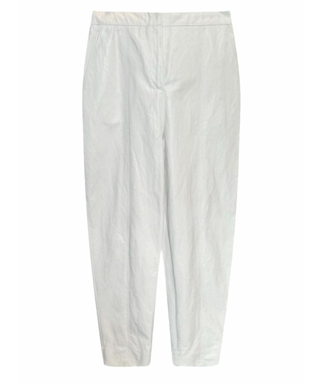 DUSAN Белые брюки широкие, фото 1