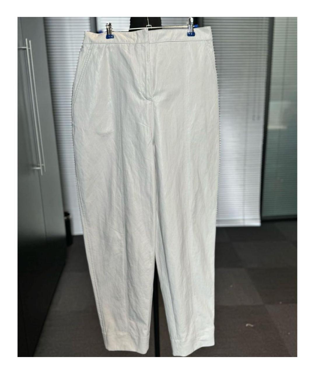 DUSAN Белые брюки широкие, фото 3