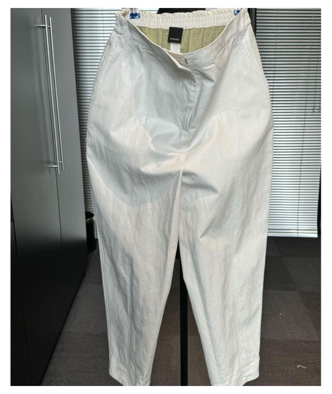 DUSAN Белые брюки широкие, фото 5