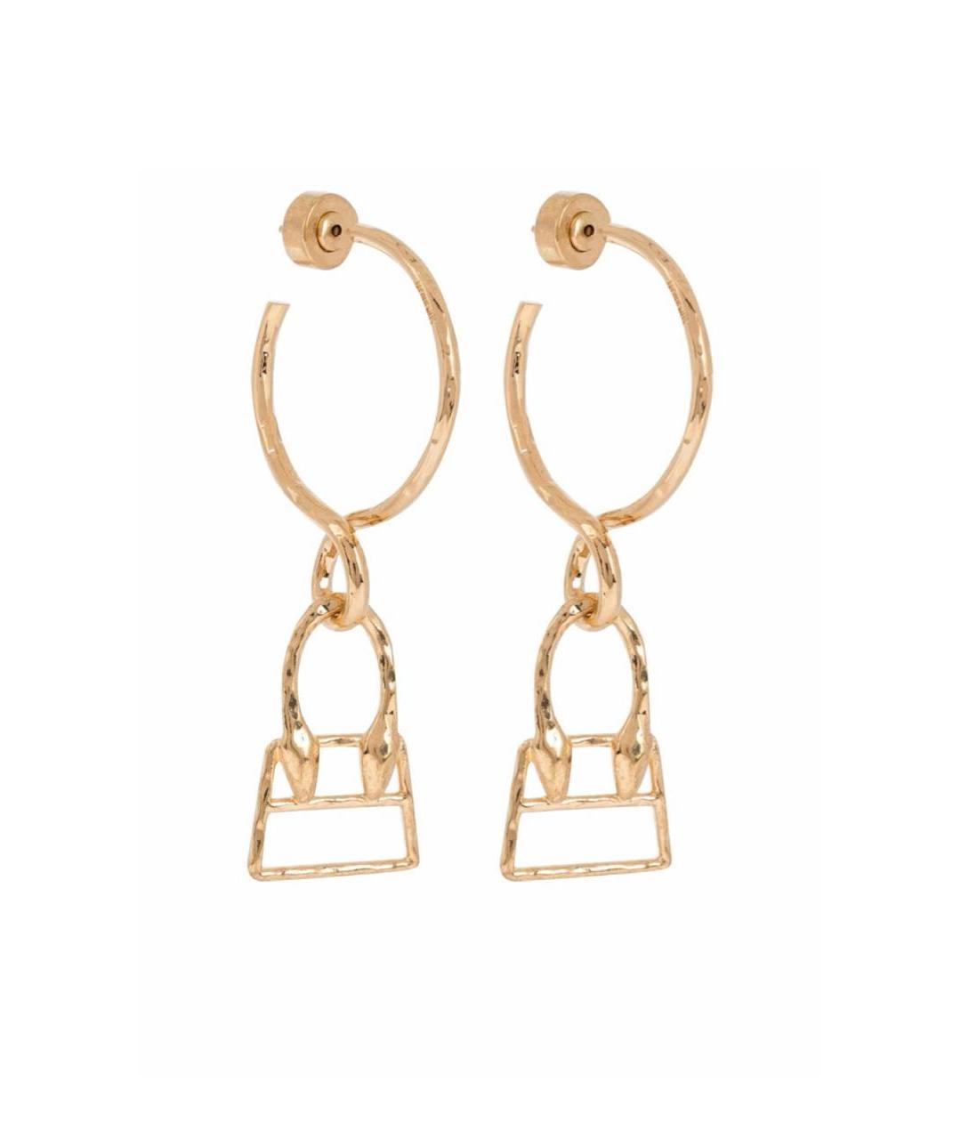JACQUEMUS Золотые серьги, фото 7
