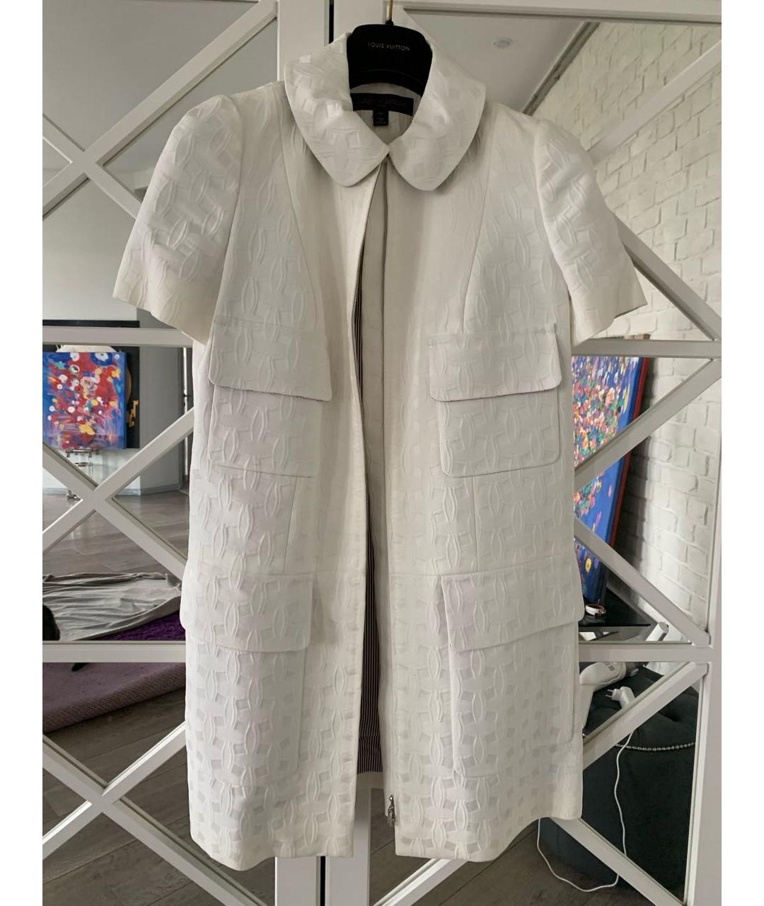 LOUIS VUITTON PRE-OWNED Белый жакет/пиджак, фото 4