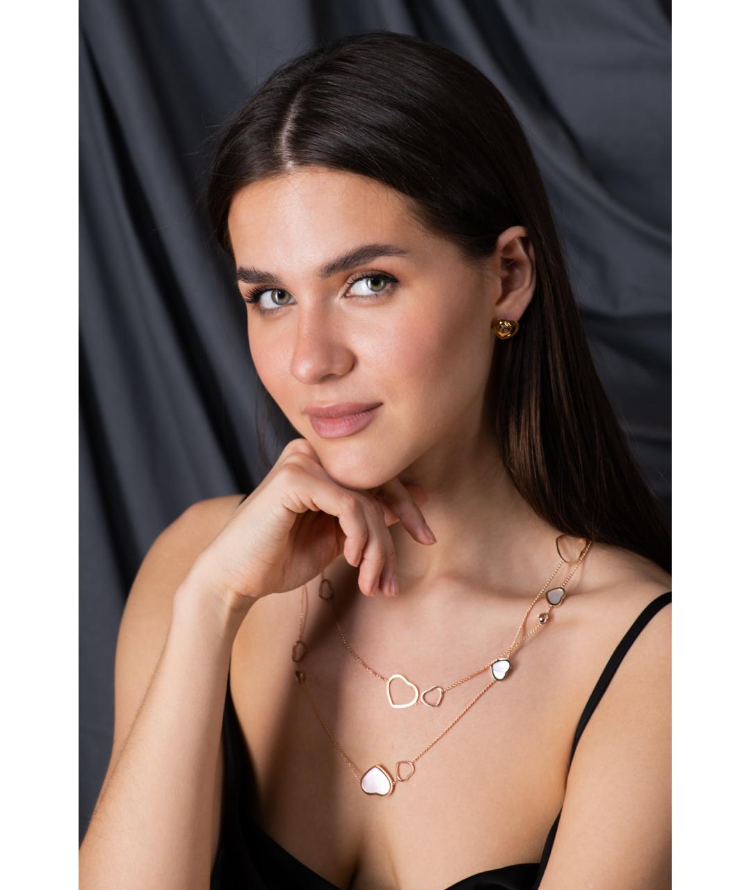 CHOPARD Золотые серьги из желтого золота, фото 3