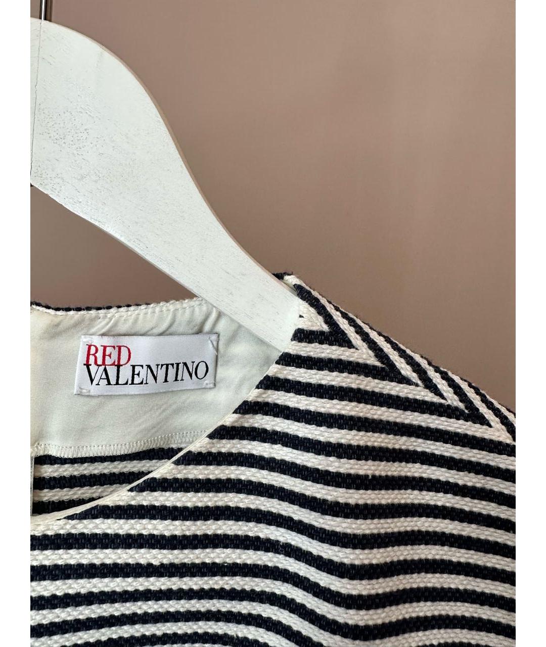 RED VALENTINO Мульти хлопковая блузы, фото 3