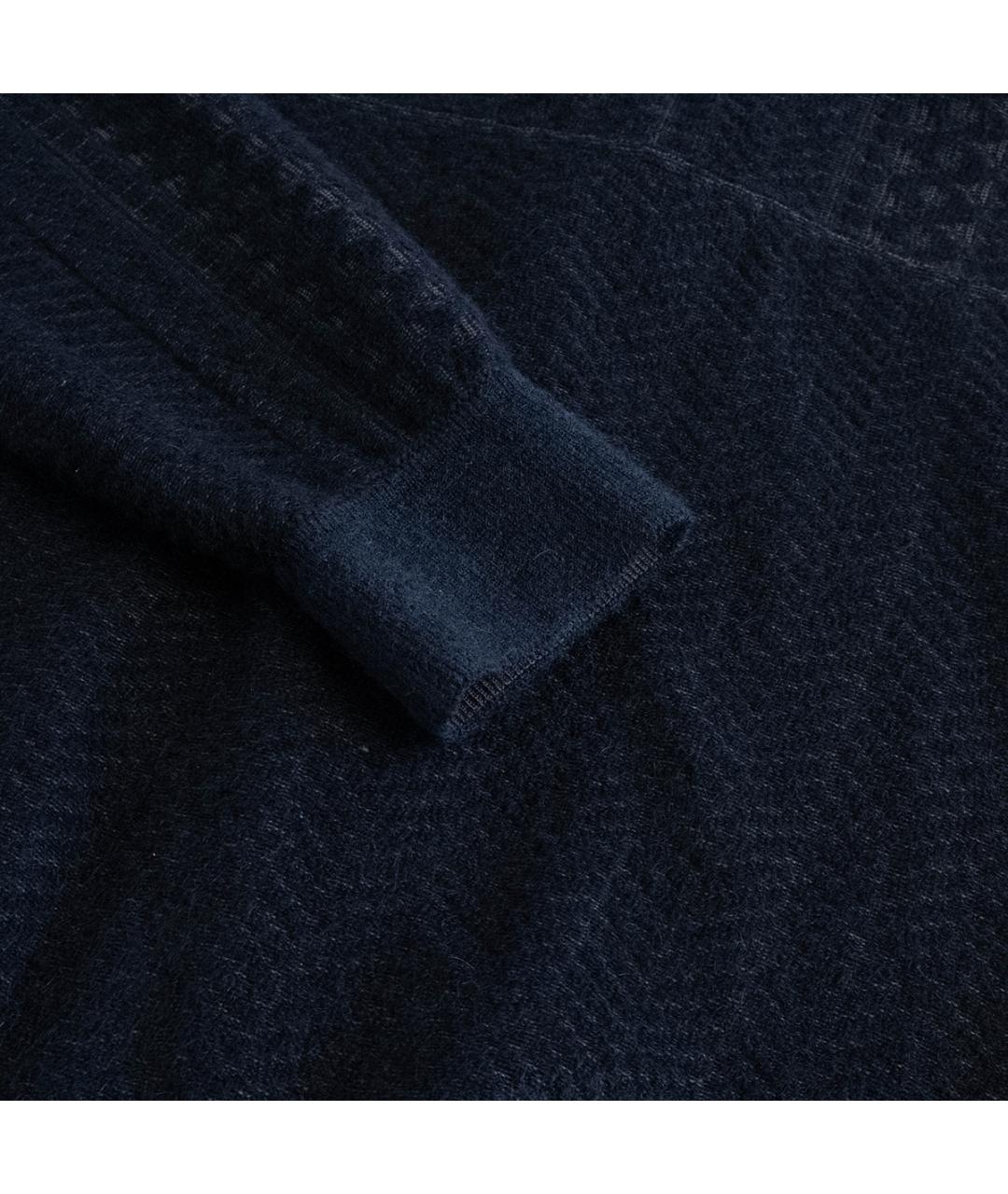 MISSONI Темно-синий шерстяной кардиган, фото 5