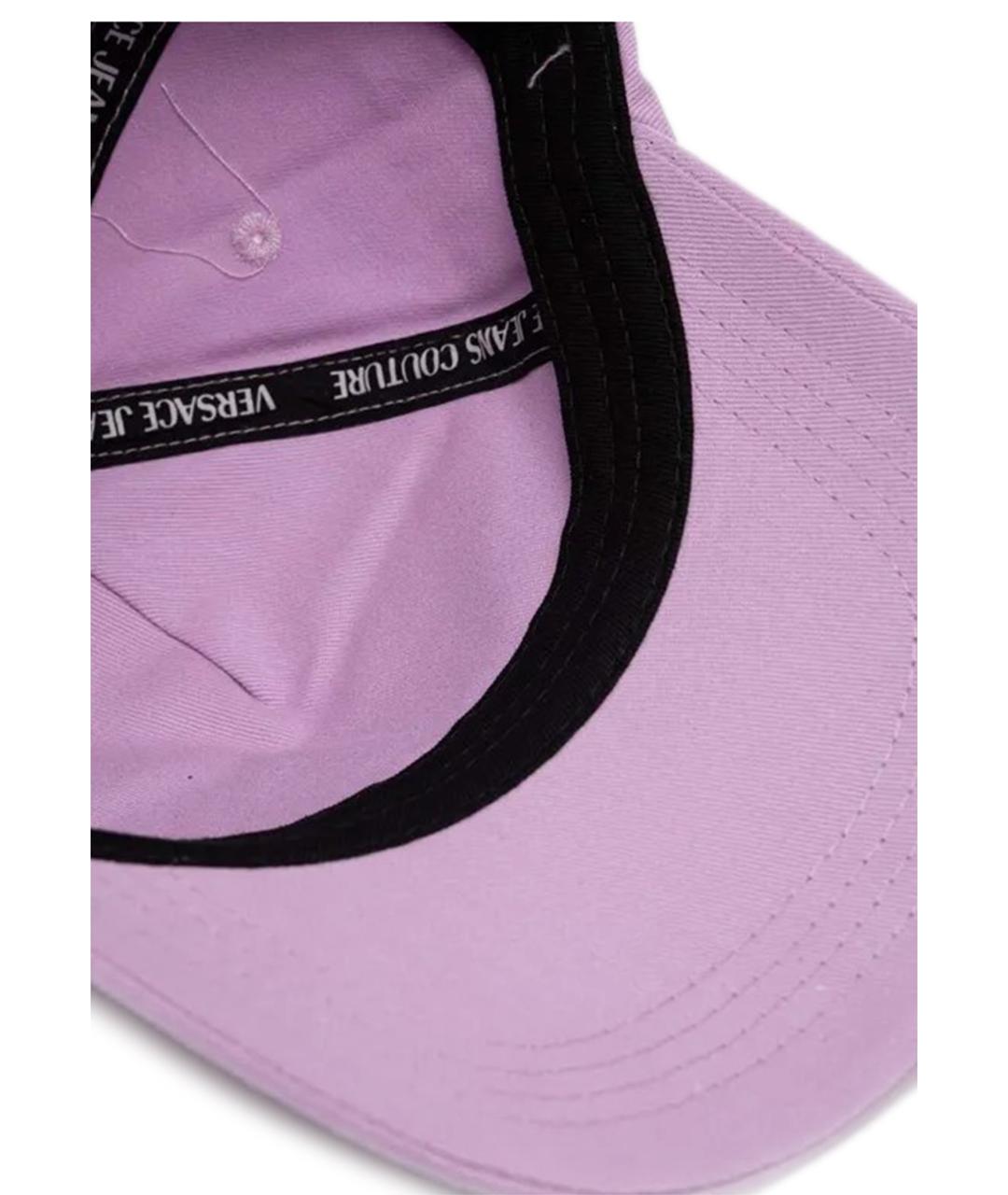 VERSACE JEANS COUTURE Фиолетовая кепка, фото 4