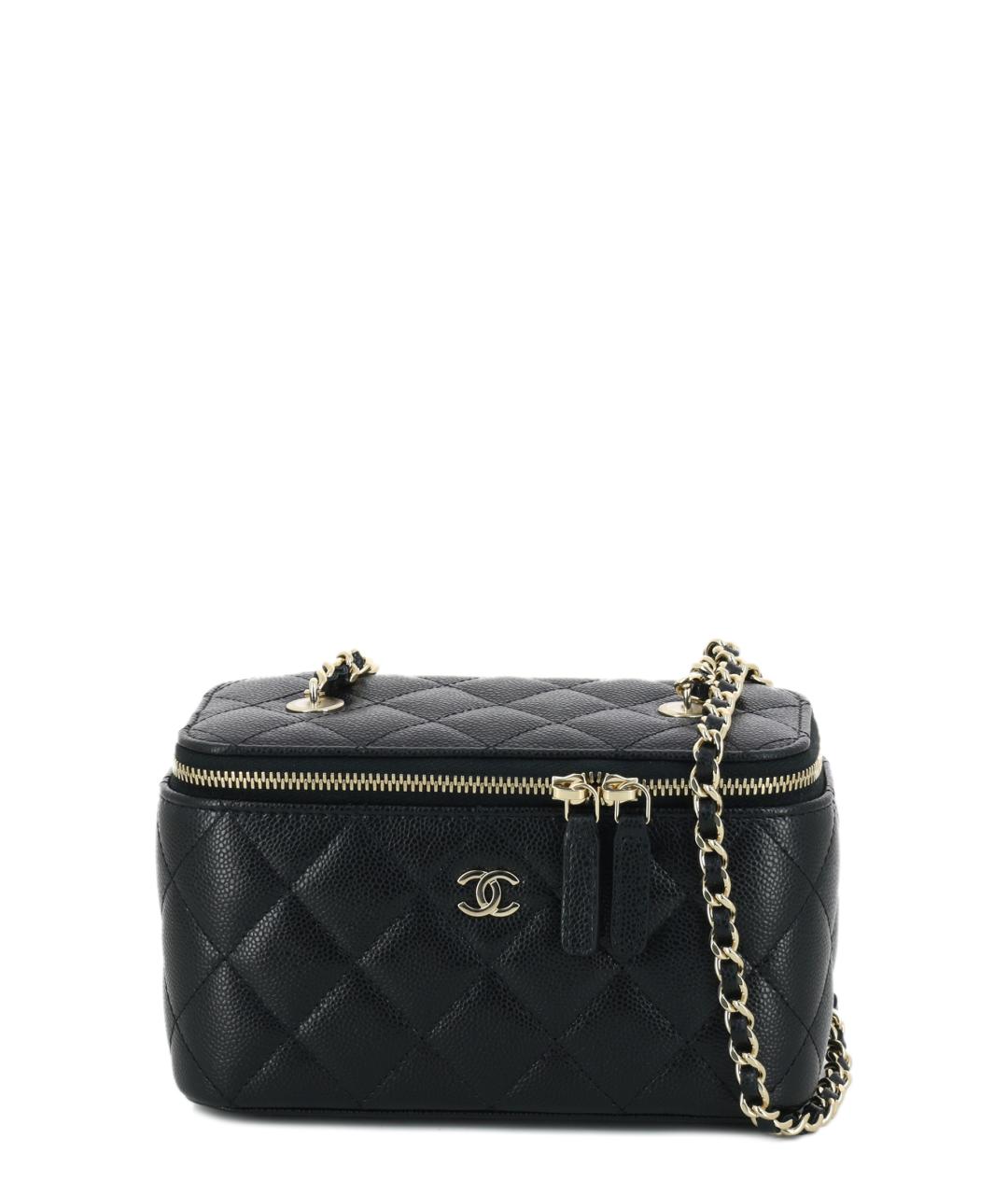 CHANEL PRE-OWNED Черная сумка через плечо, фото 1