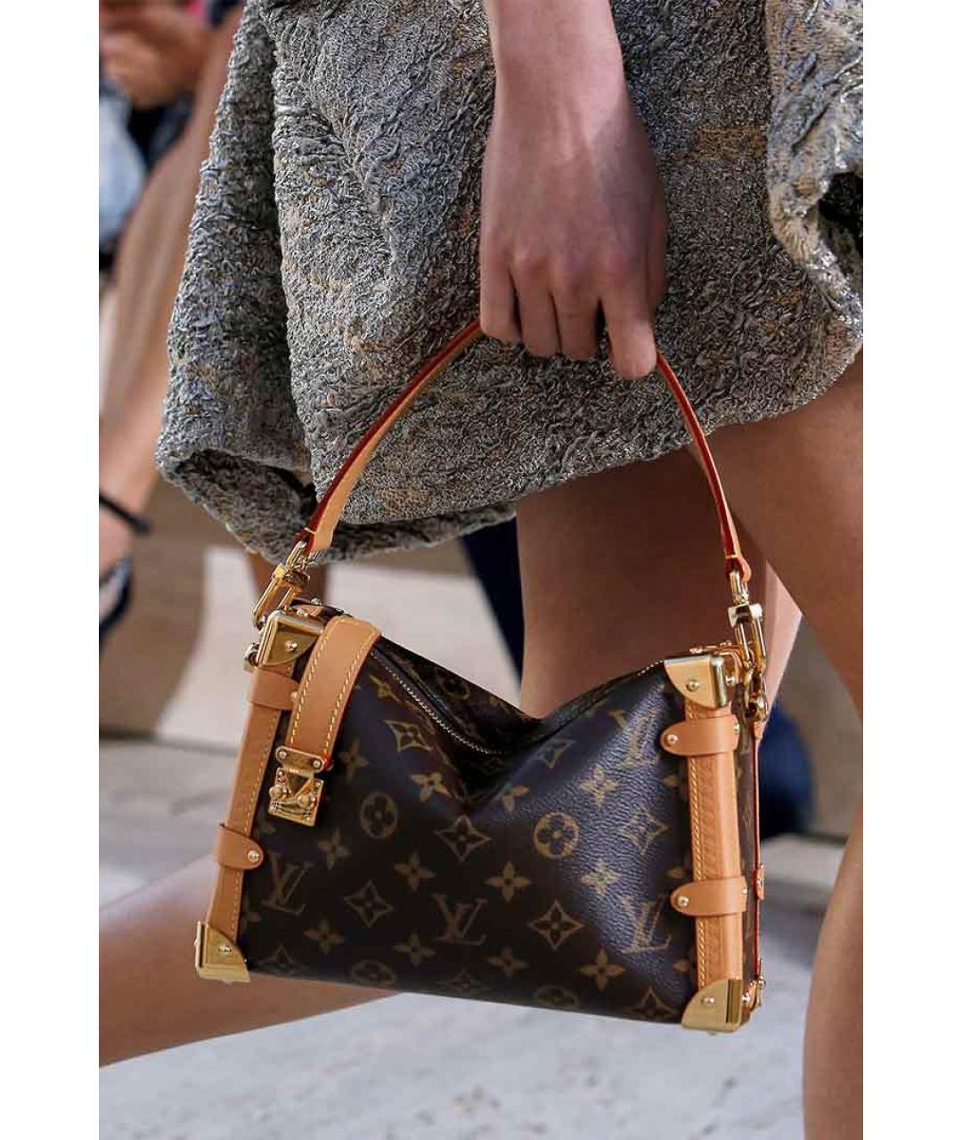 LOUIS VUITTON Коричневая сумка через плечо, фото 5