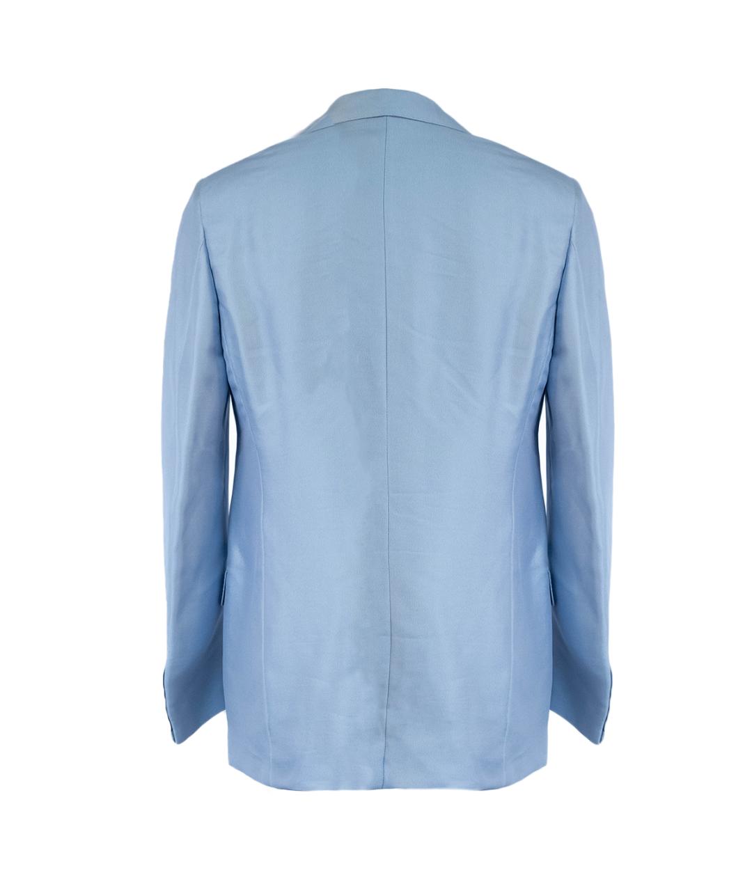 GIANFRANCO FERRE Голубой вискозный пиджак, фото 2