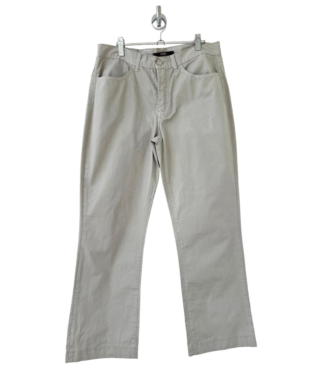GIANFRANCO FERRE Бежевые брюки широкие, фото 9